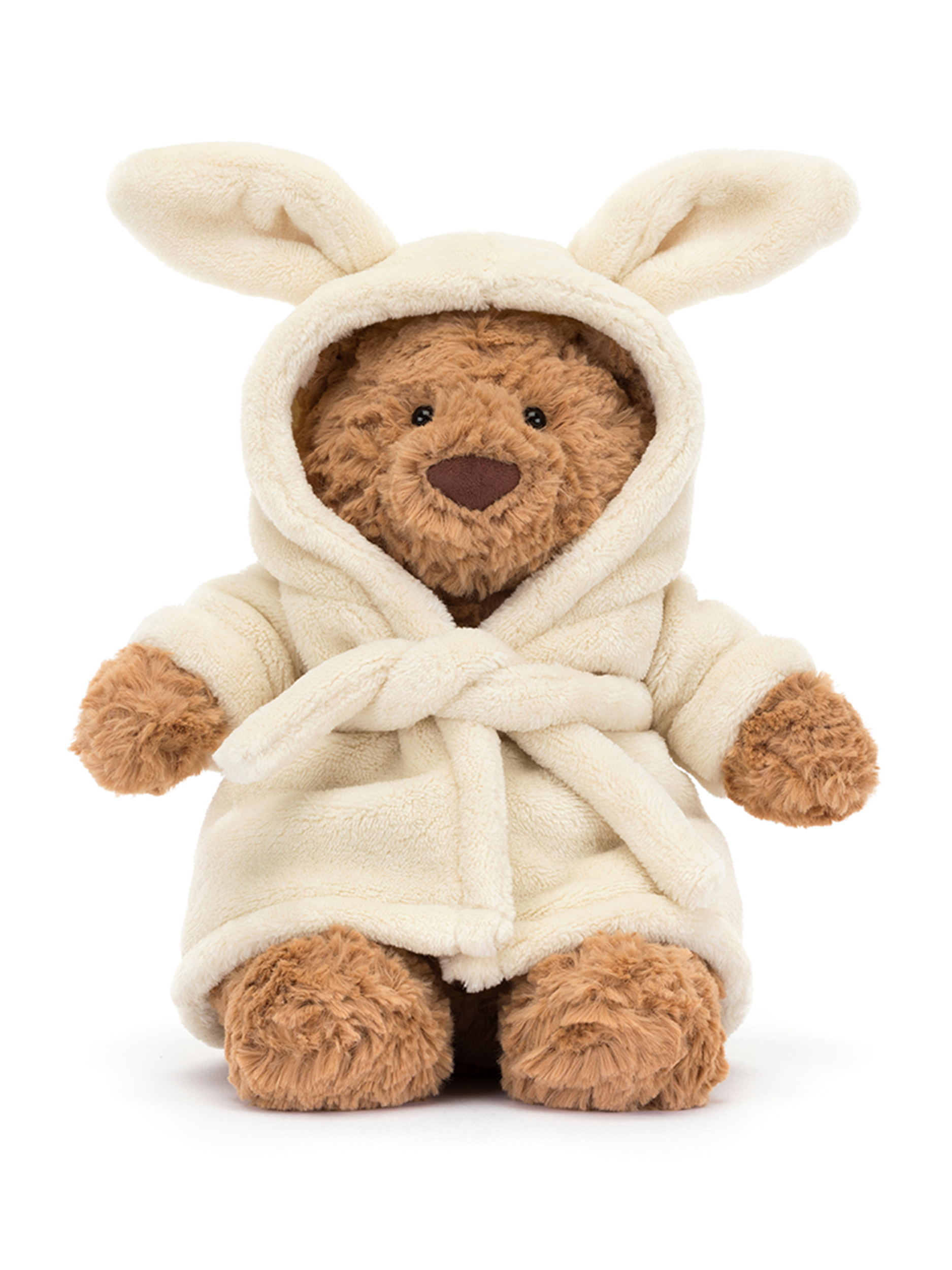 Jellycat-Stofftier 'Bartholomew Bear Bathrobe' - Artikel weitere Detailansicht 1 - Farbe: Braun