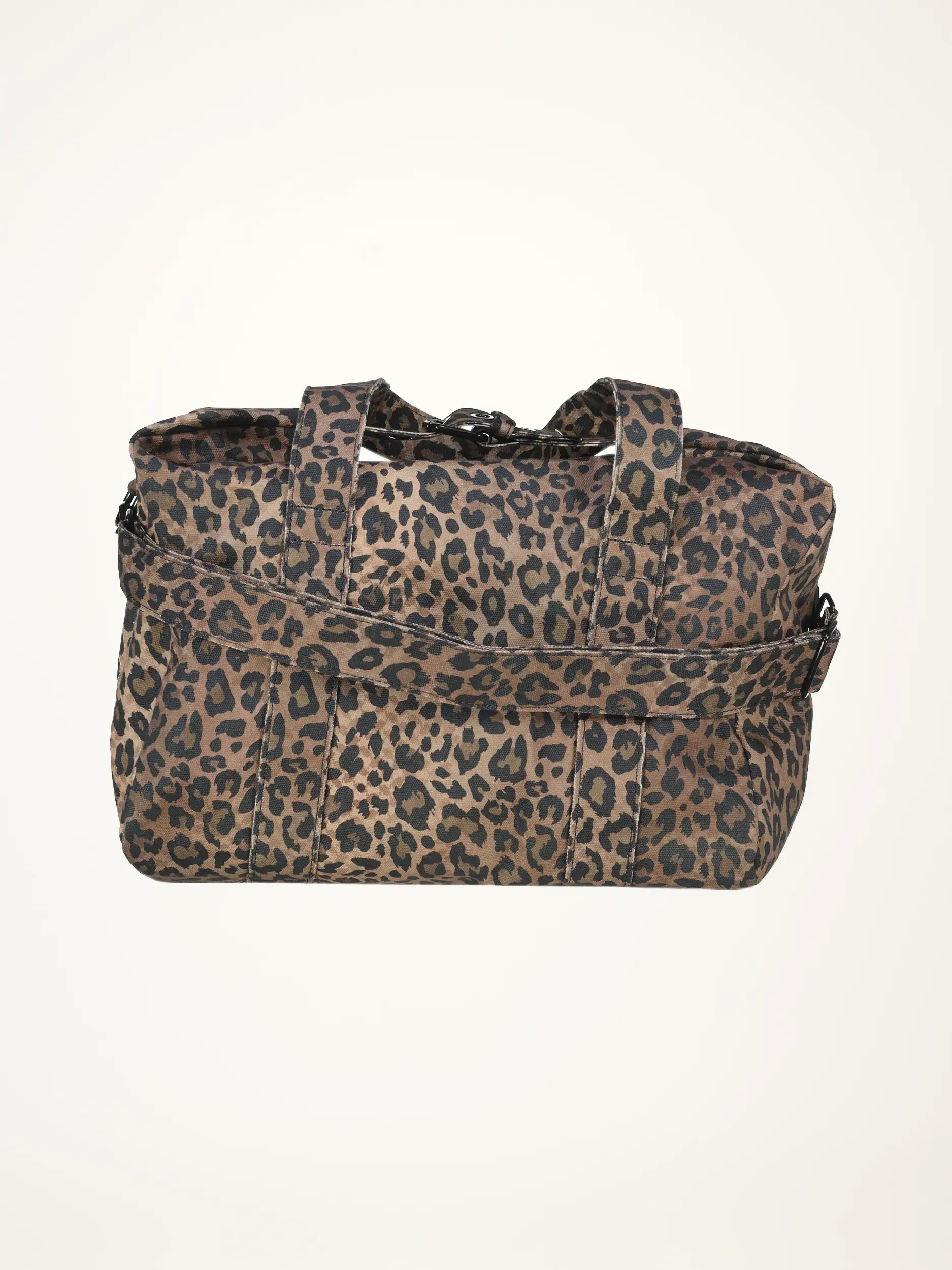 Tasche 'Bigbagmuriel' aus Canvas - Artikel Rückseite - Farbe: Braun
