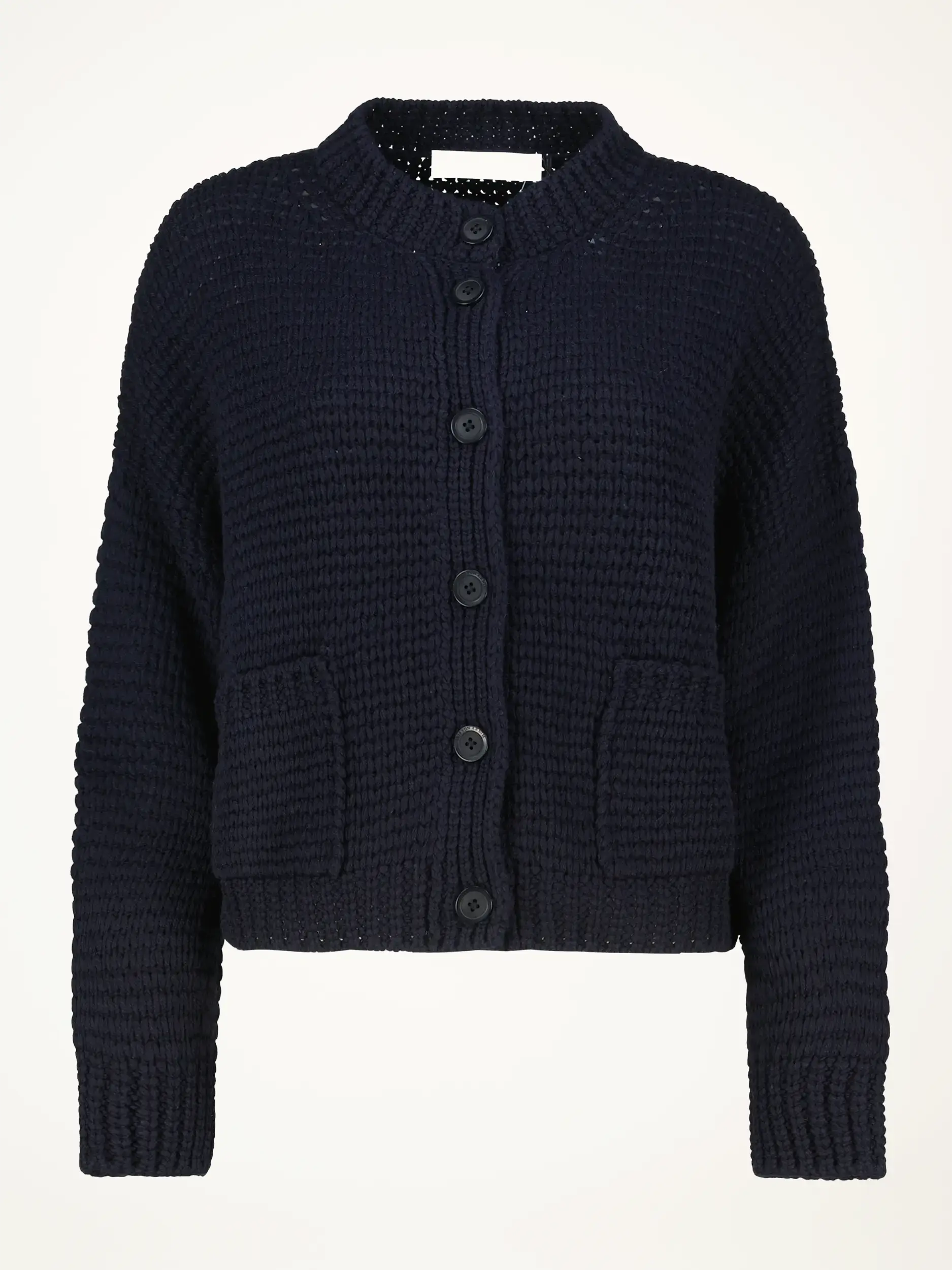 Strickjacke 'Marjorie' aus Kaschmir - Artikelansicht - Farbe: Blau