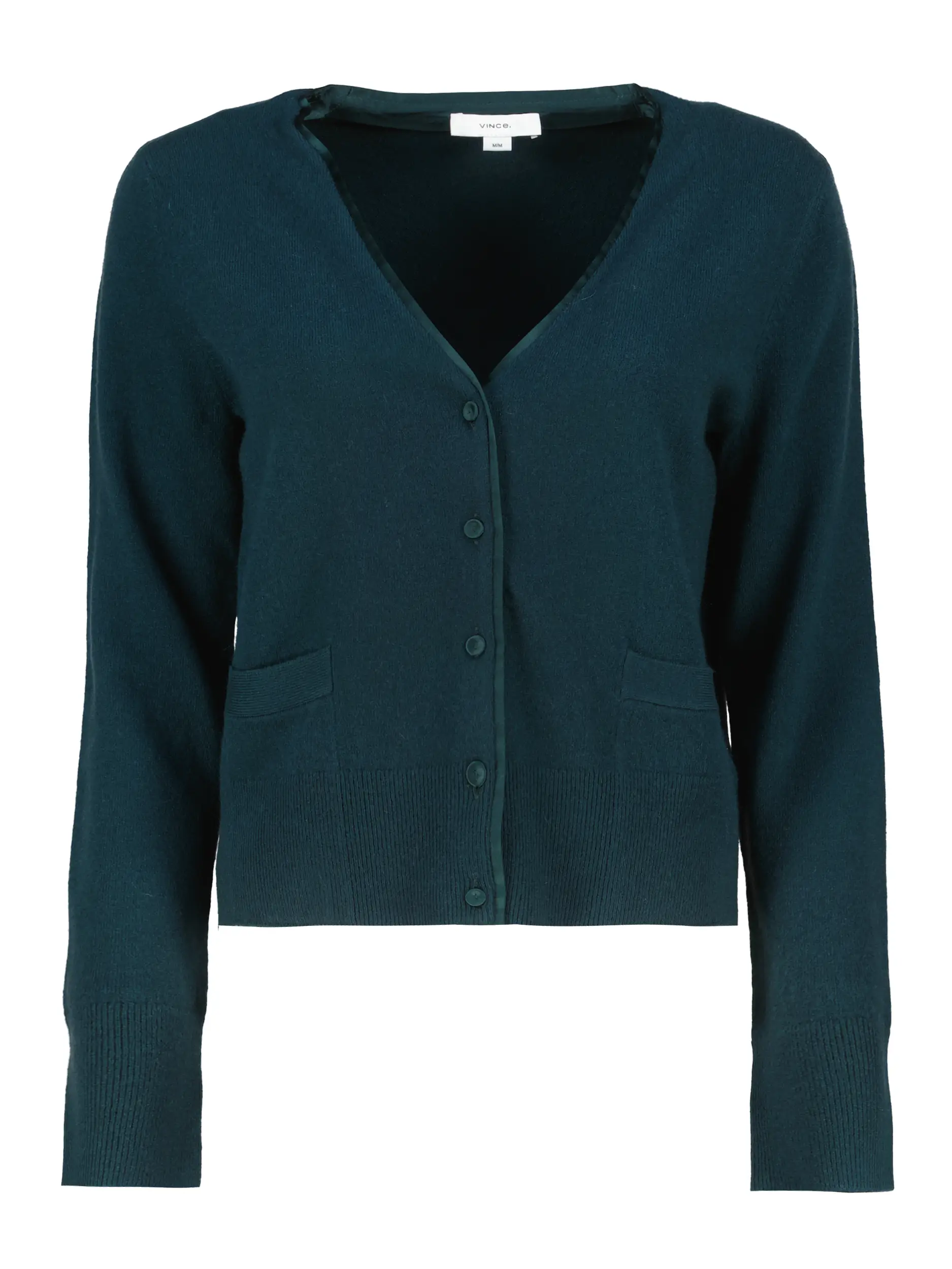 Strickjacke langarm - Artikel Vorderseite - Farbe: Grün