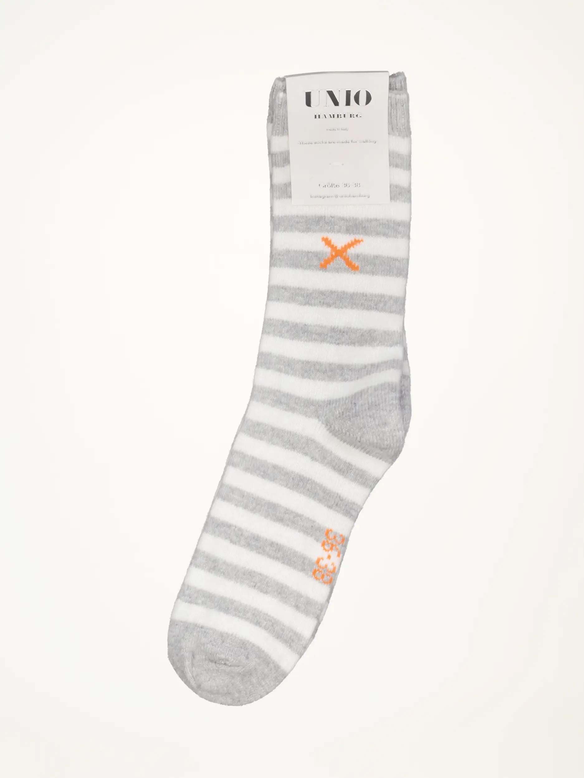 Socken 'Cosy Classic' - Artikelansicht - Farbe: Grau