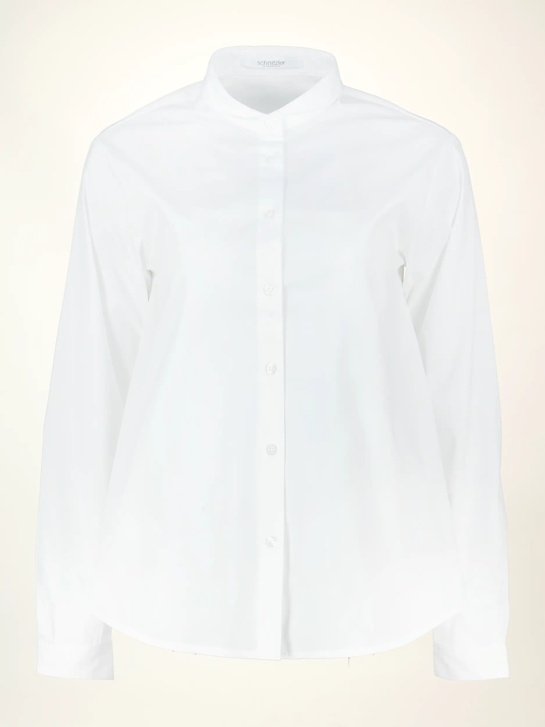 Bluse aus Baumwolle langarm - Artikelansicht - Farbe: Weiß Bluse aus Baumwolle langarm - Artikelansicht - Farbe: Weiß