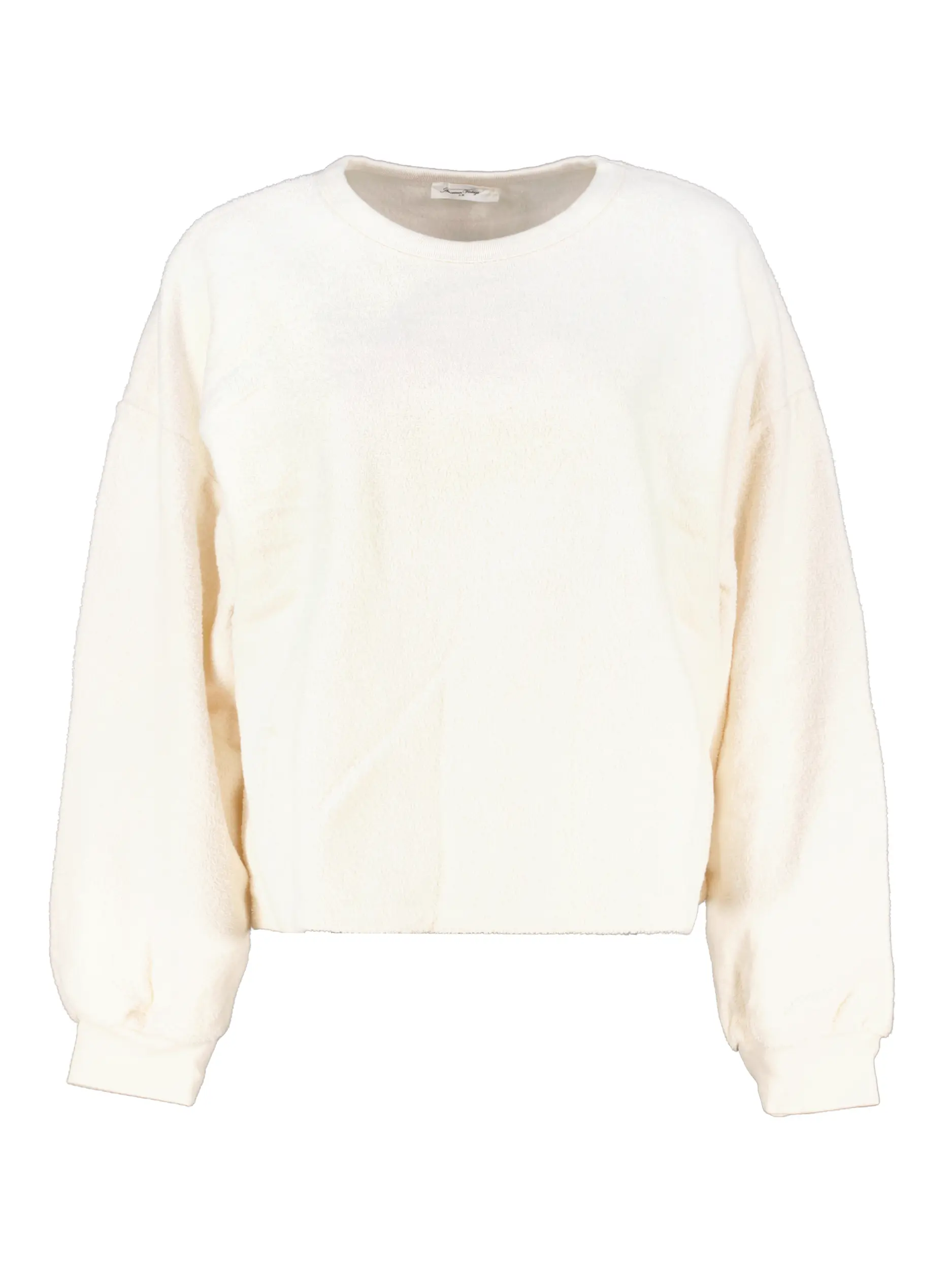 Sweatshirt 'Boby' langarm - Artikel Vorderseite - Farbe: Creme