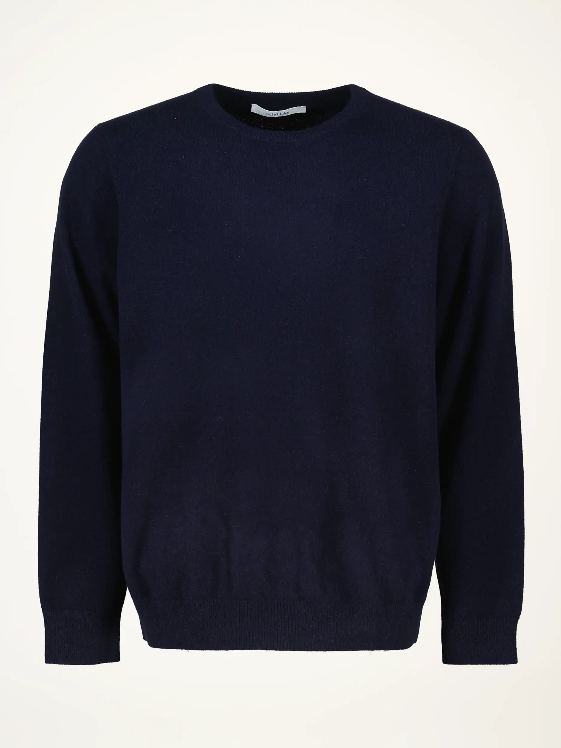 Pullover aus Kaschmir langarm - Artikelansicht - Farbe: Blau