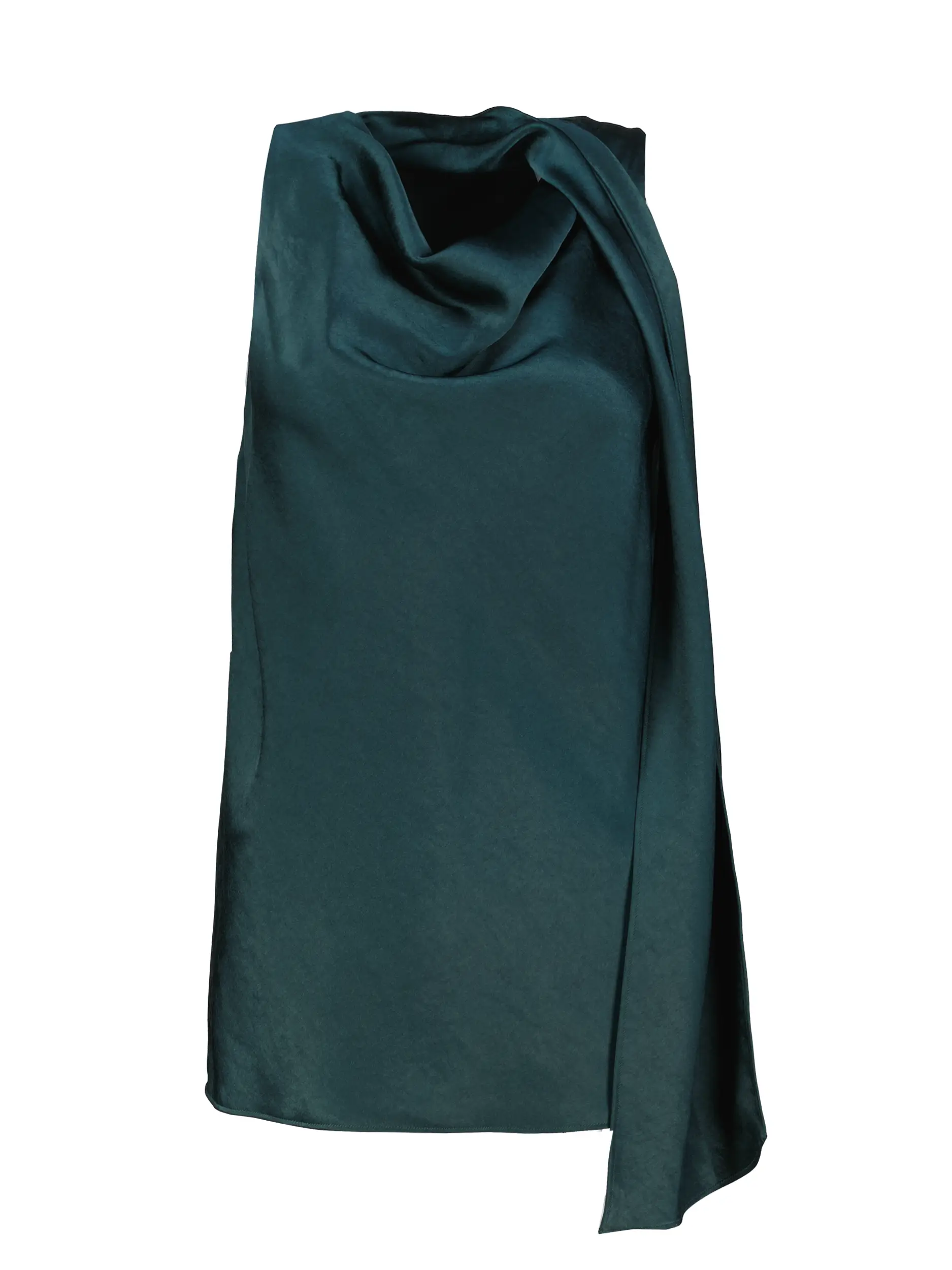 Bluse ärmellos - Artikel Vorderseite - Farbe: Grün