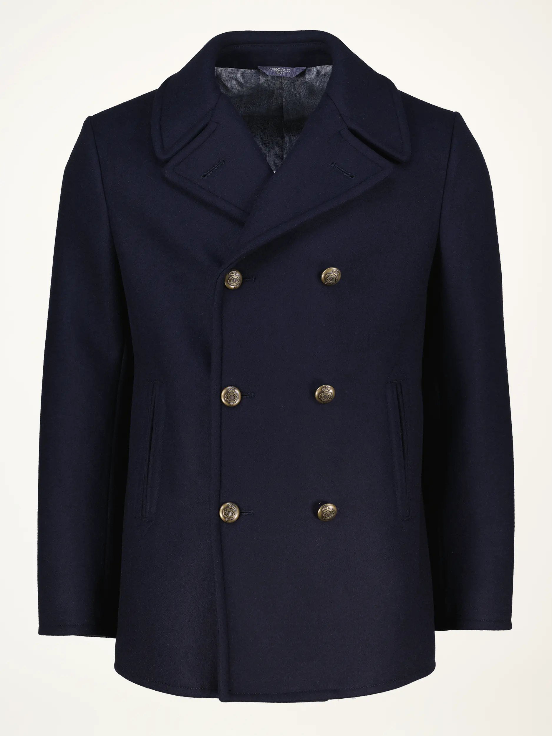 Jacke aus Woll-Mix - Artikelansicht - Farbe: Blau