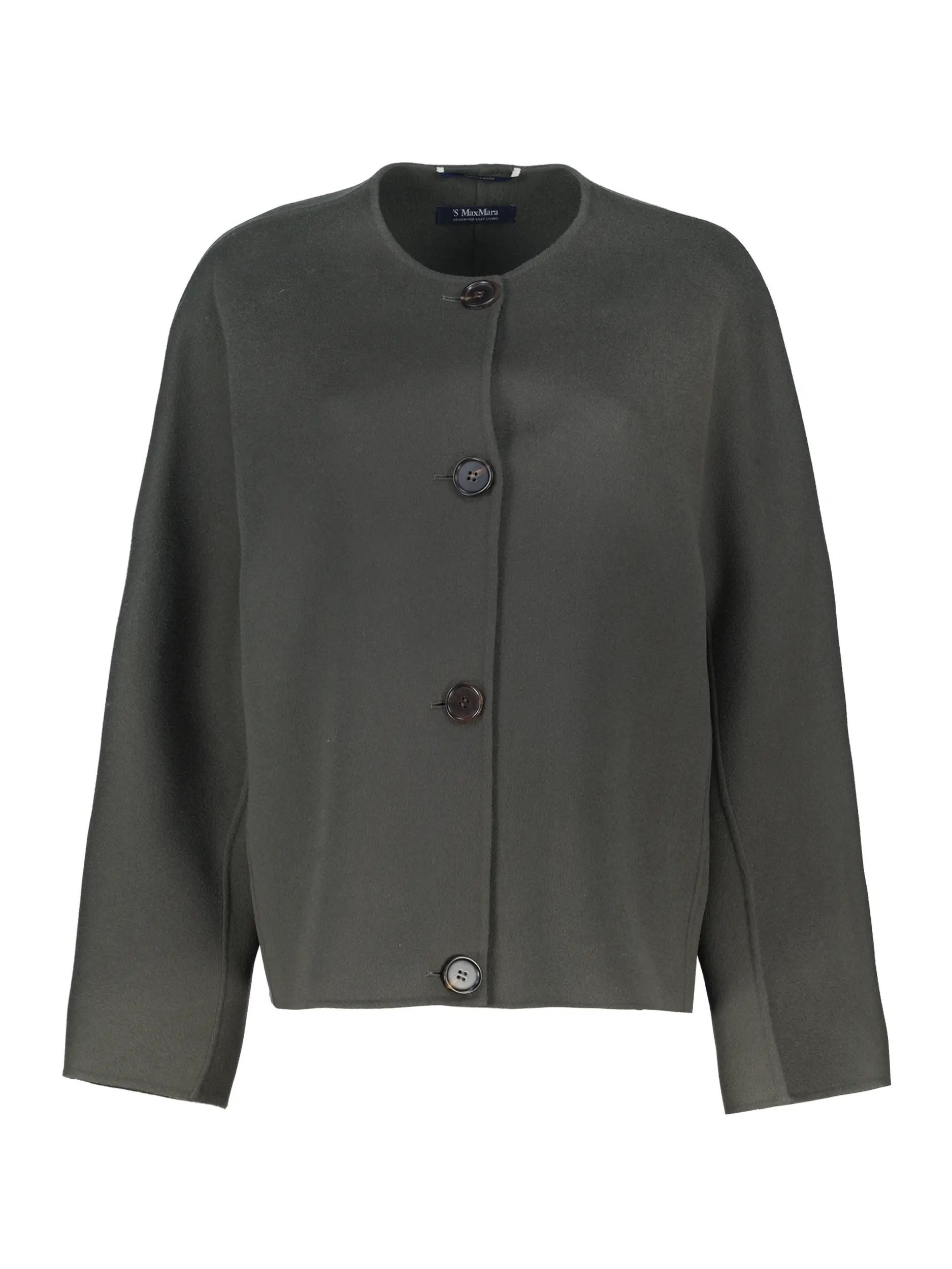 Wolljacke 'Kate' - Artikel Vorderseite - Farbe: Grün