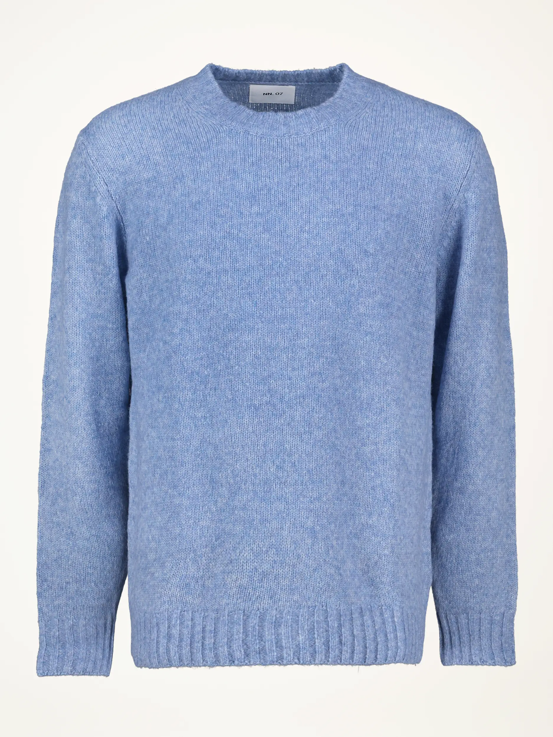 Pullover 'Lee' aus Merinowoll-Mix langarm - Artikelansicht - Farbe: Blau