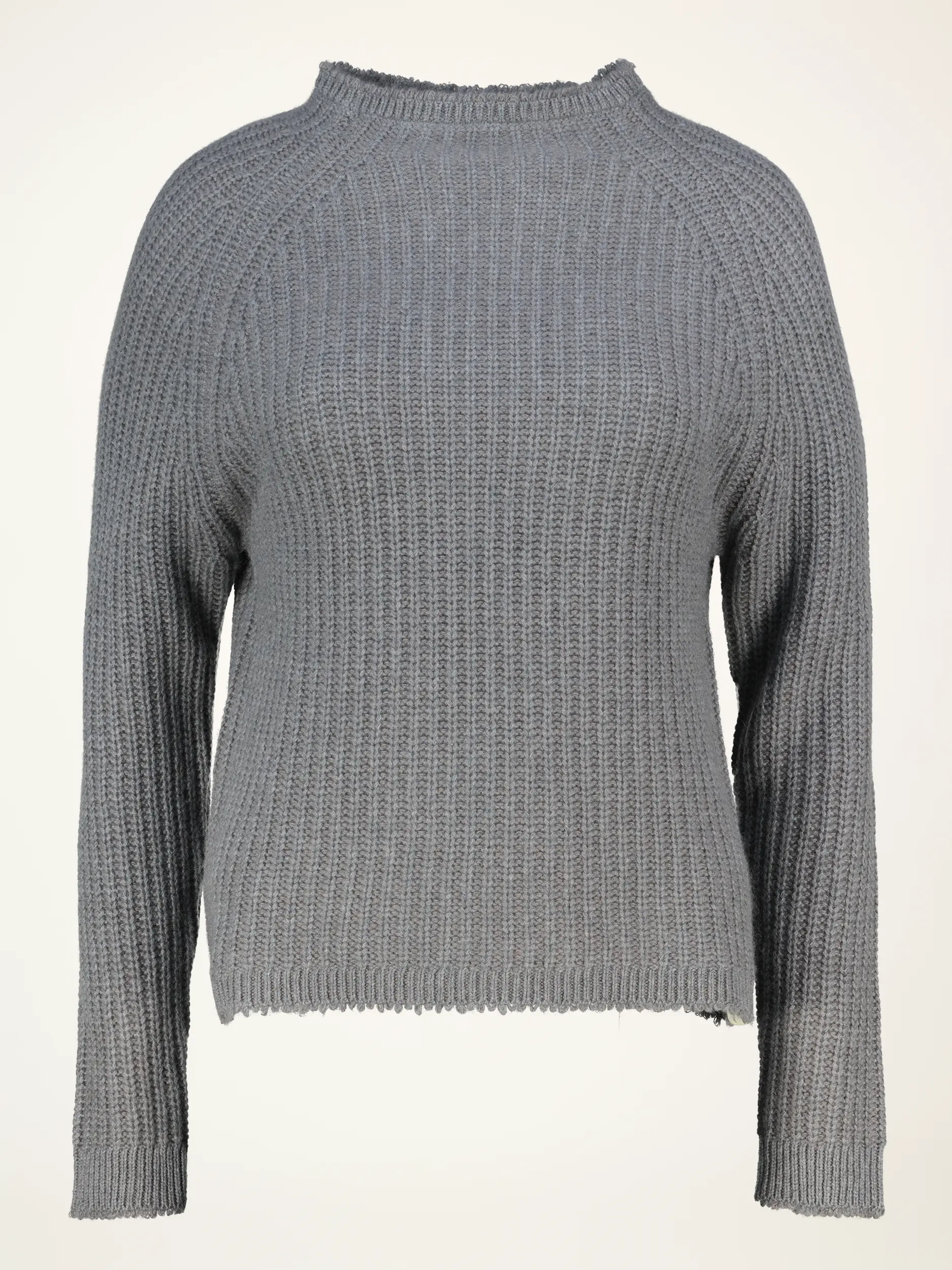 Pullover aus Kaschmir langarm - Artikelansicht - Farbe: Grün Pullover aus Kaschmir langarm - Artikelansicht - Farbe: Grün