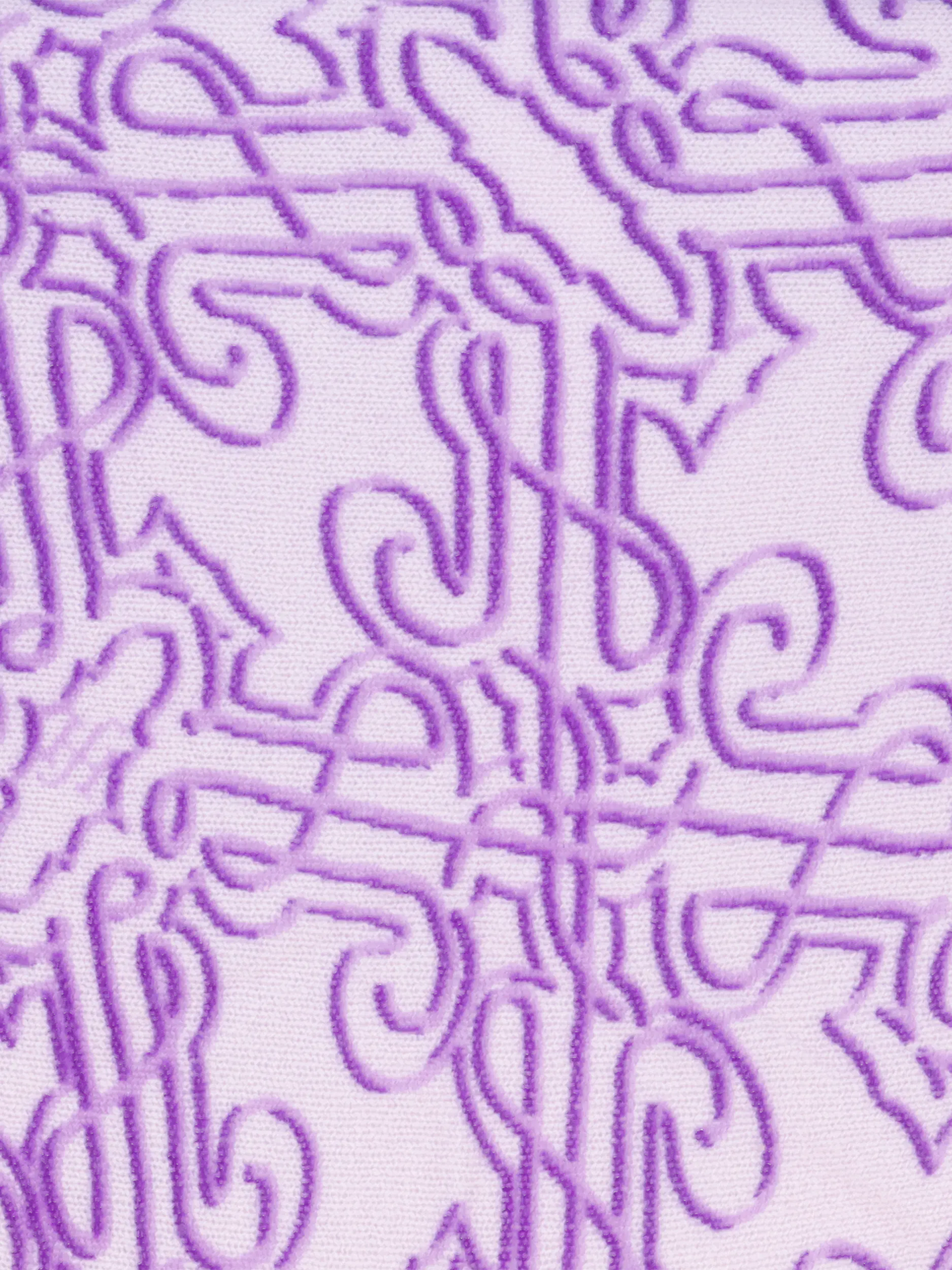 Tuch 'Seal' aus Kaschmir  - Artikel weitere Detailansicht 1 - Farbe: Violett