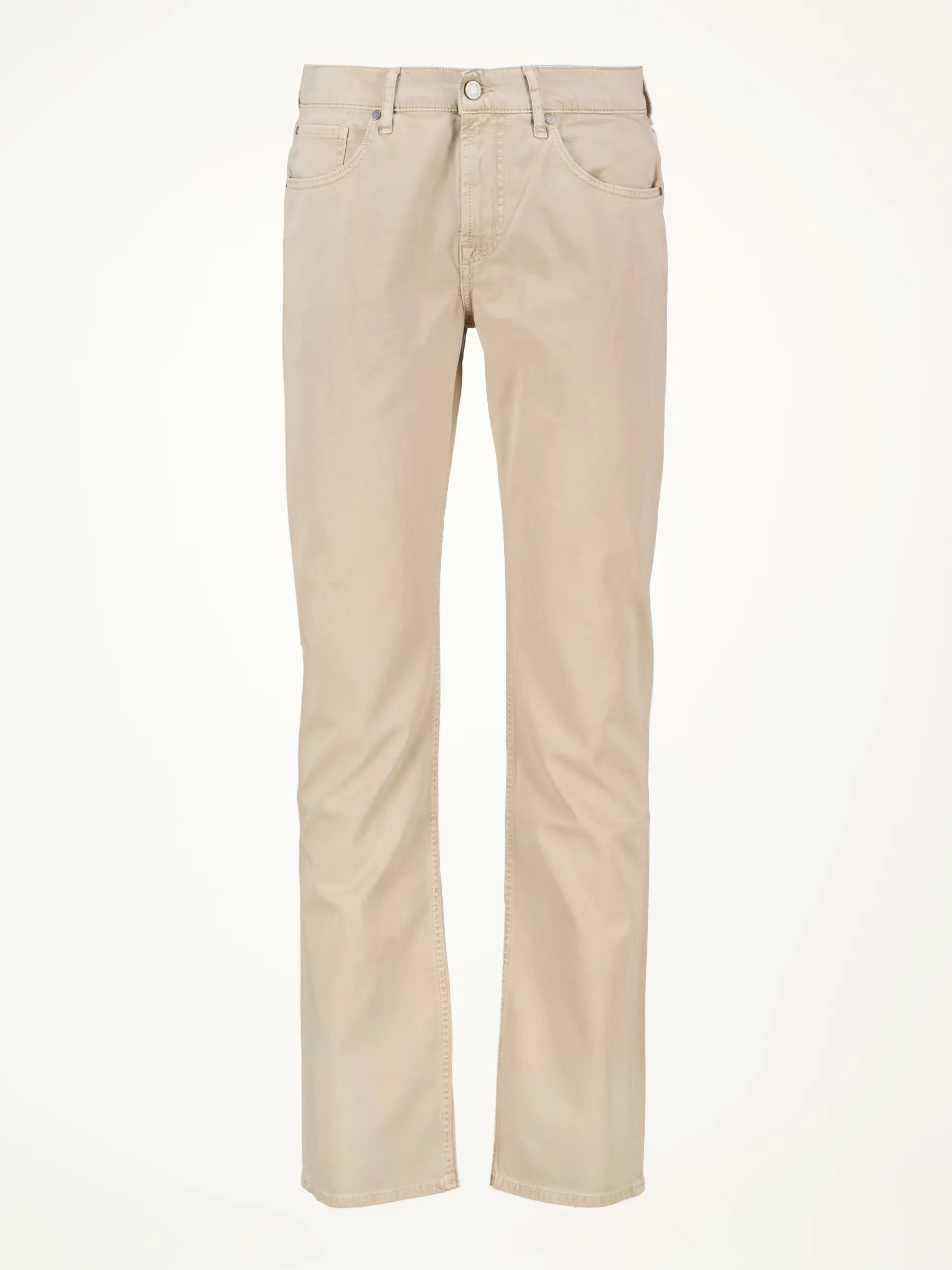 Mid Rise Straight Leg Hose  - Artikelansicht - Farbe: Beige