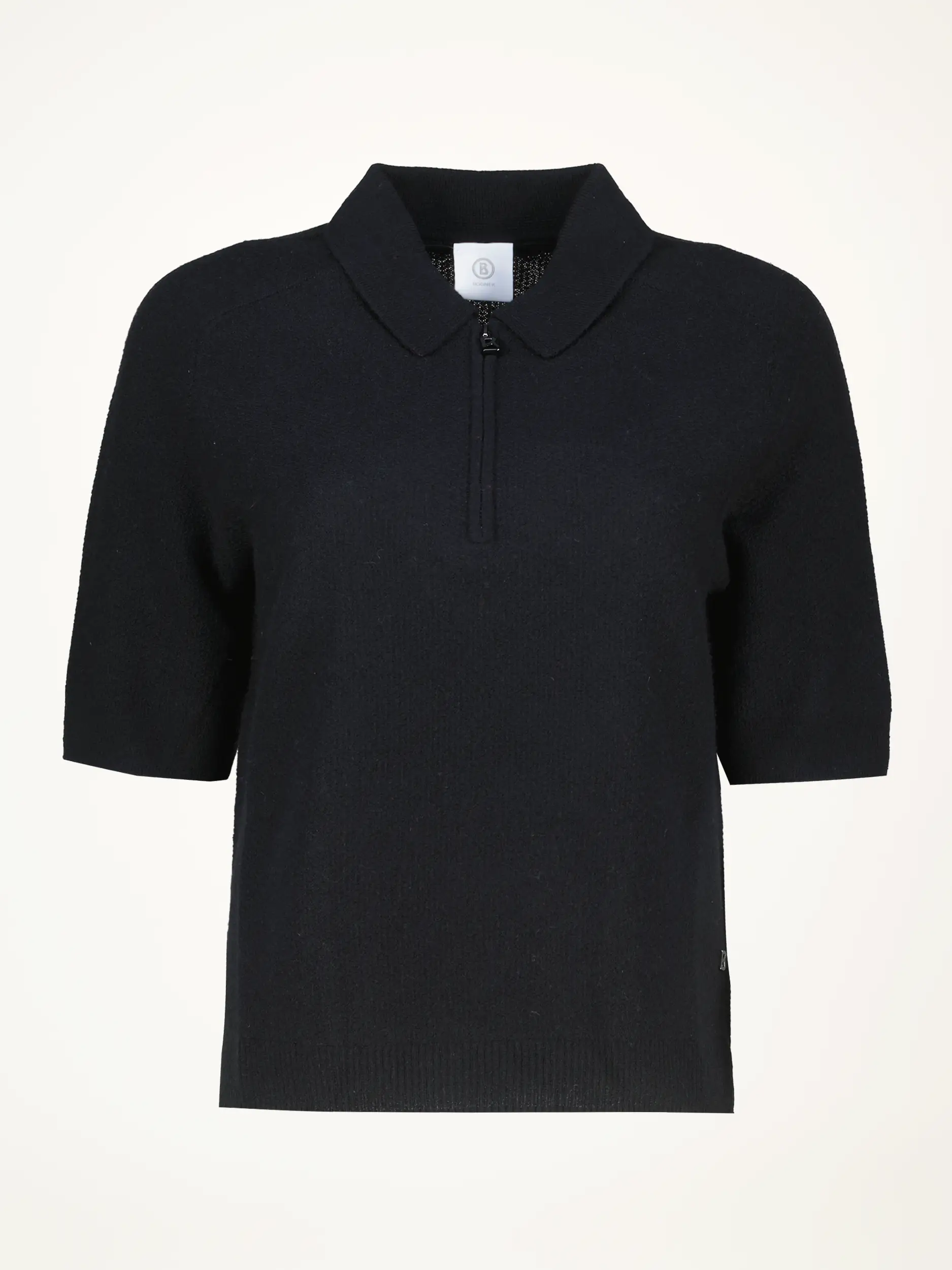 Pullover 'Shari' aus Wolle kurzarm - Artikelansicht - Farbe: Schwarz