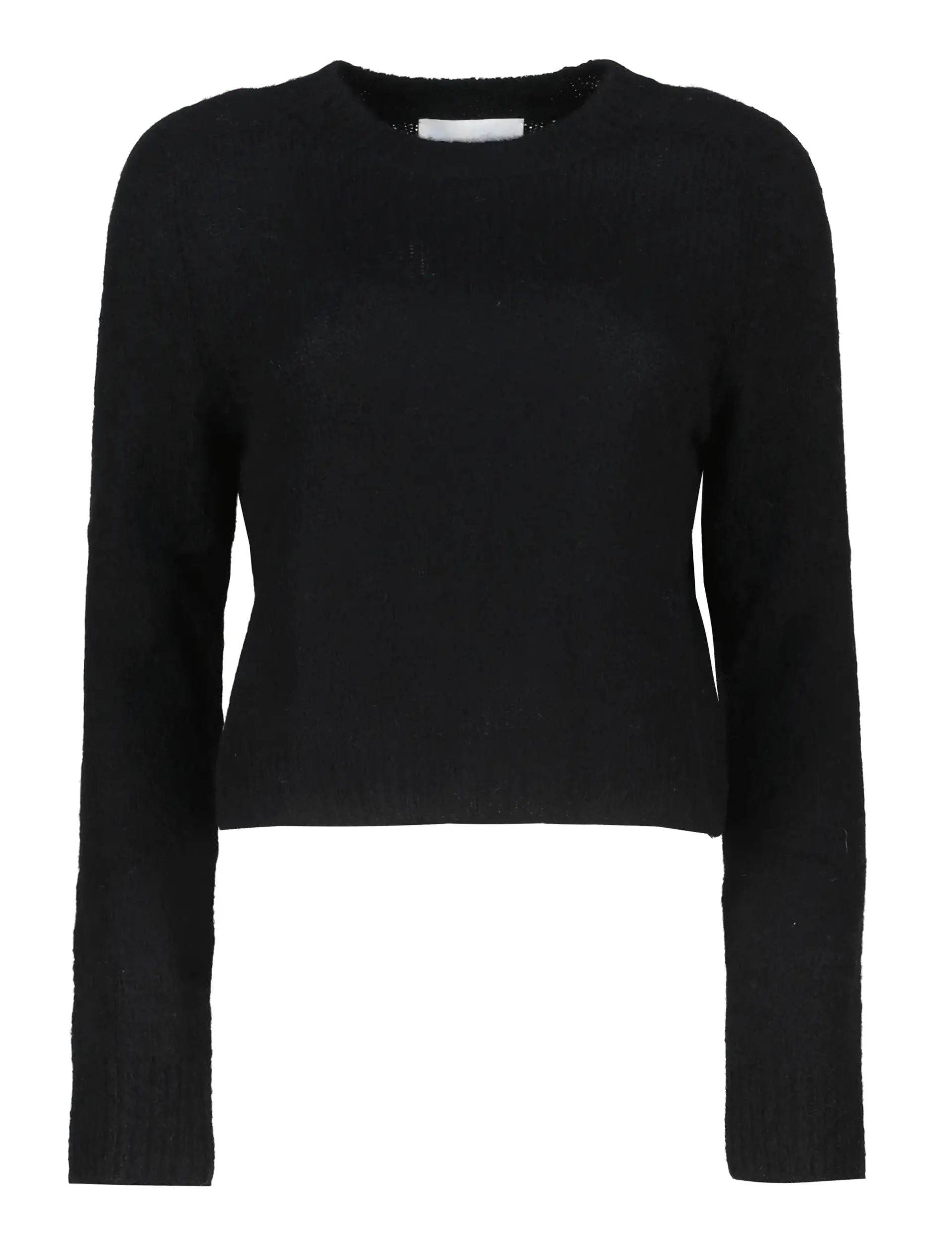 Pullover 'Solene' aus Kaschmir-Seide Mix - Artikel Vorderseite - Farbe: Schwarz