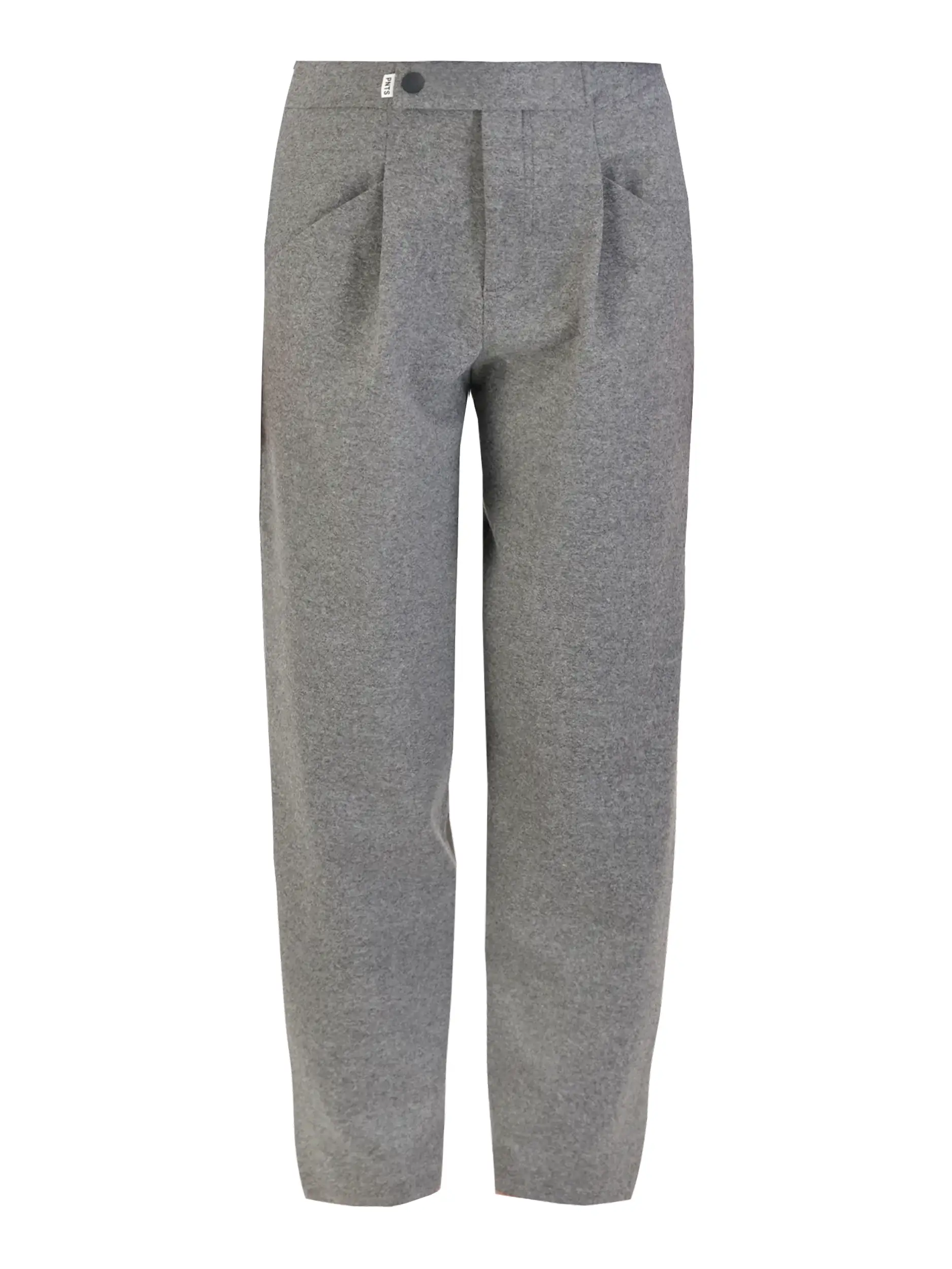 Hose 'The Jino' aus Woll-Mix - Artikel Vorderseite - Farbe: Grau