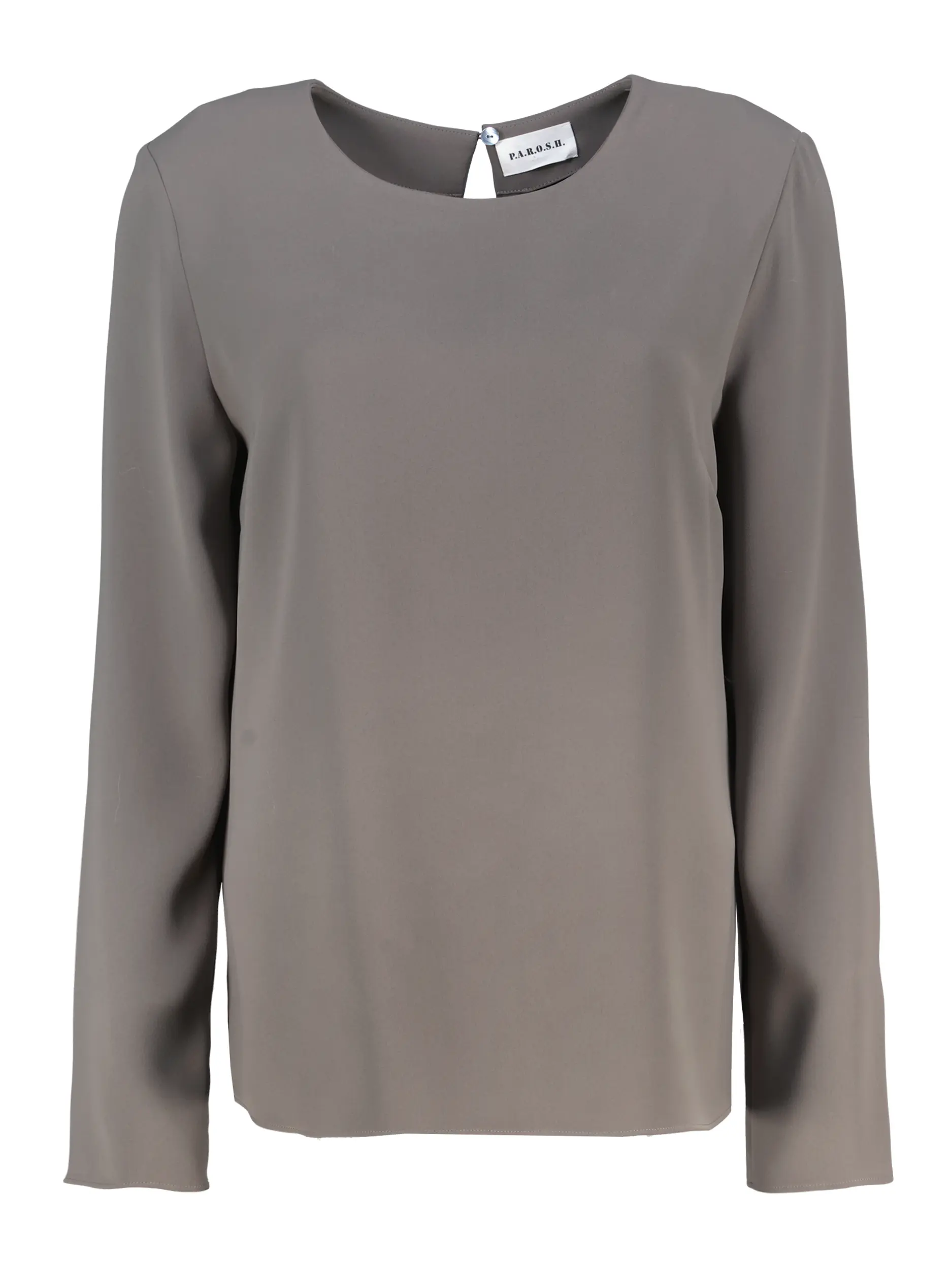 Bluse langarm - Artikel Vorderseite - Farbe: Braun