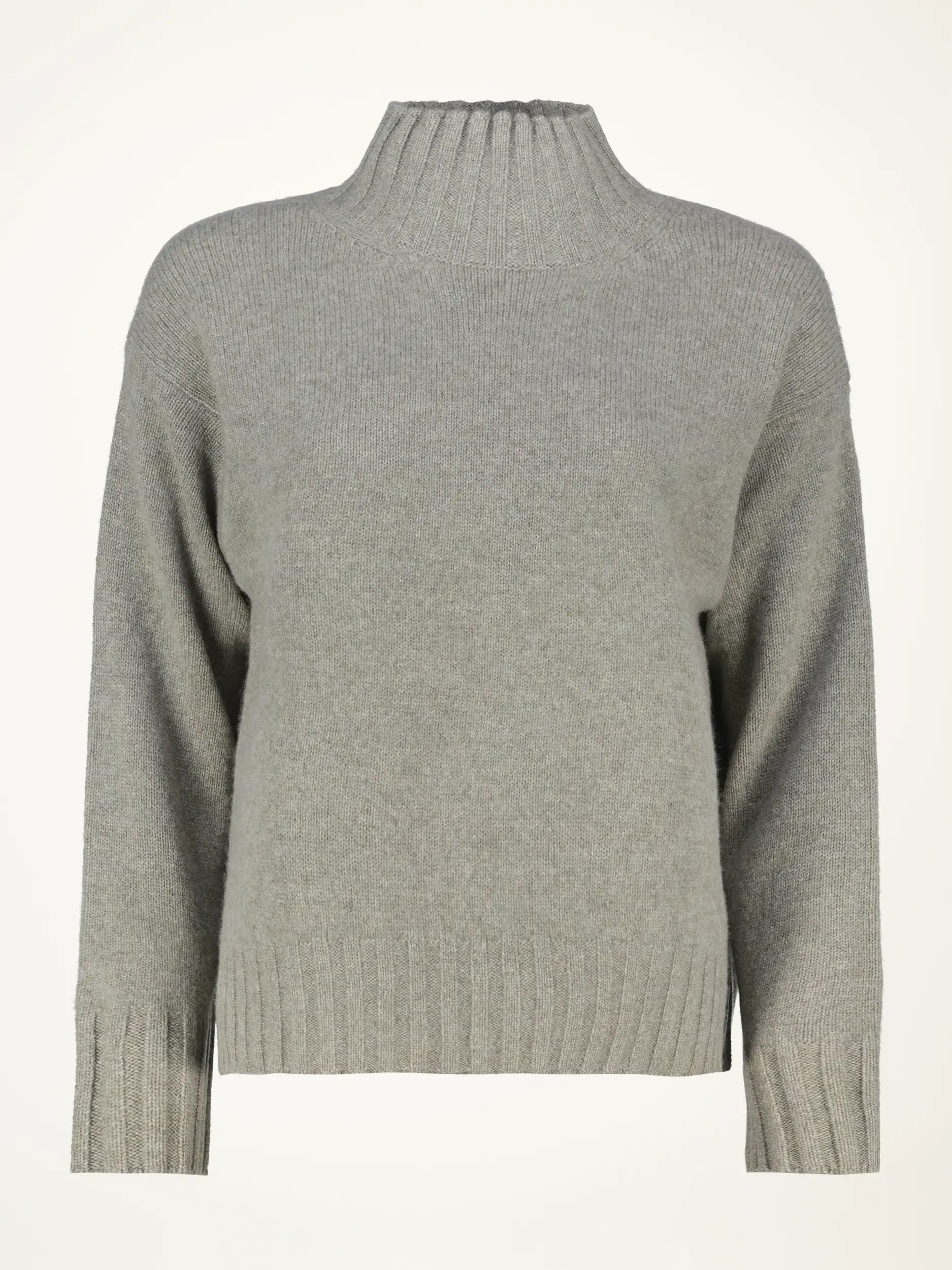 Pullover aus Kaschmir langarm - Artikelansicht - Farbe: Grün