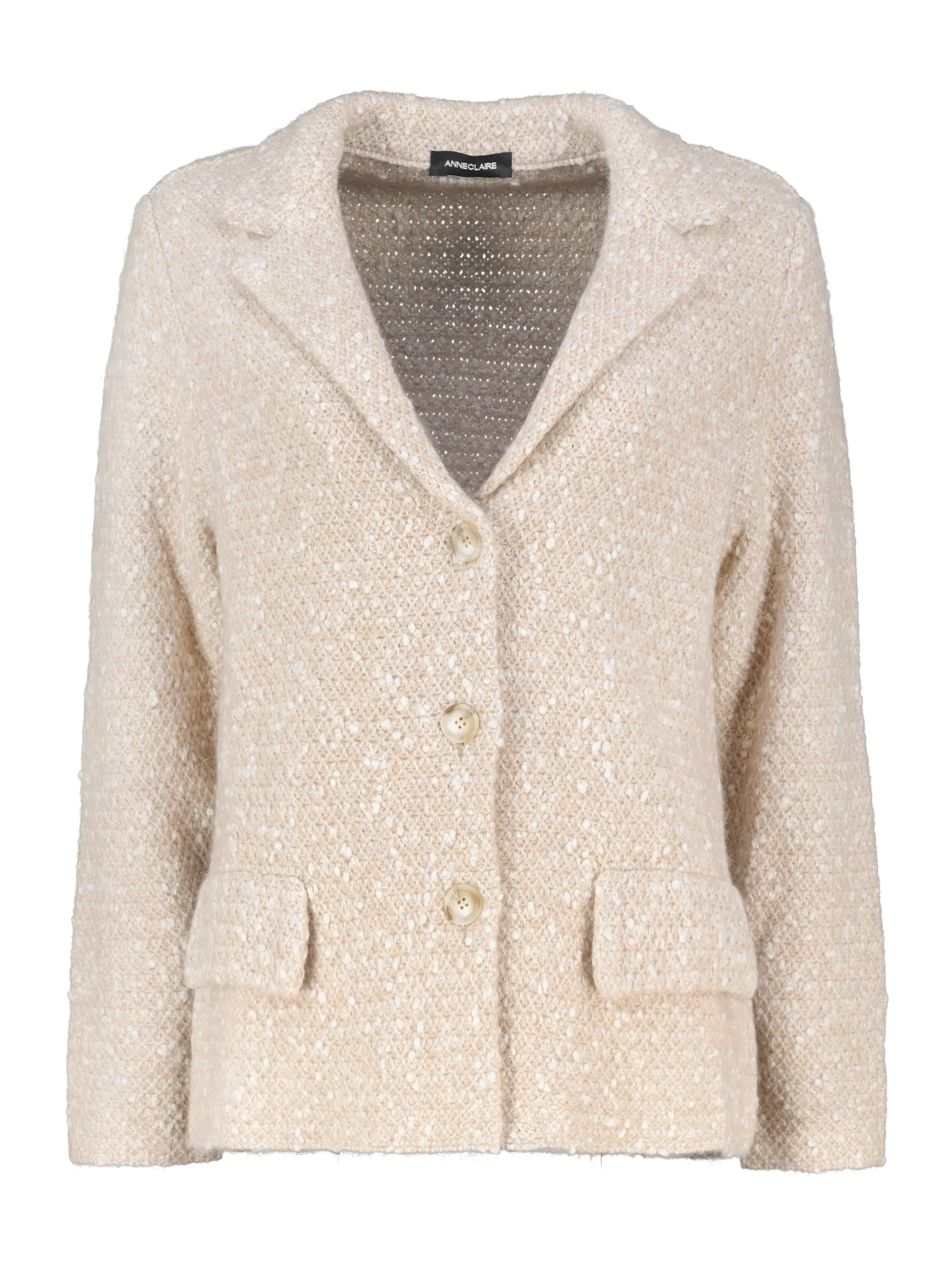 Wollblazer - Artikel Vorderseite - Farbe: Braun