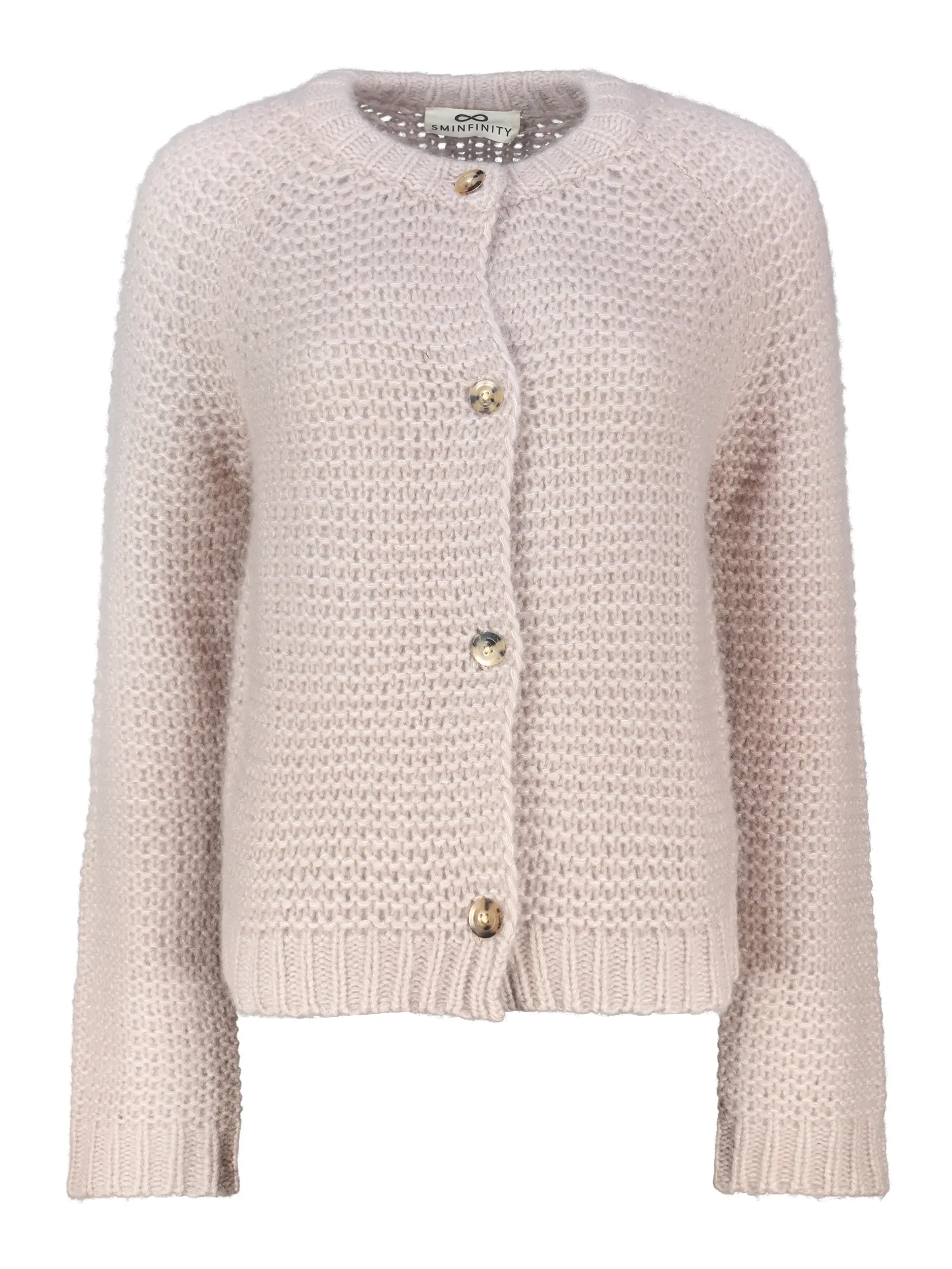 Strickjacke aus Kaschmir - Artikel Vorderseite - Farbe: Braun