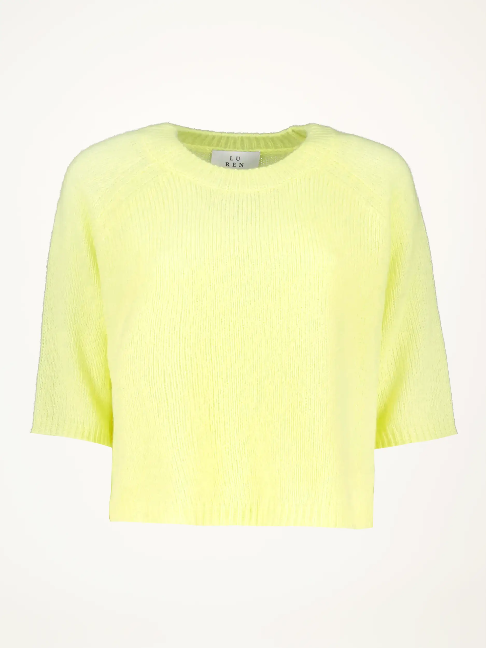 Pullover 'Shii' aus Kaschmir Seide Mix - Artikelansicht - Farbe: Gelb