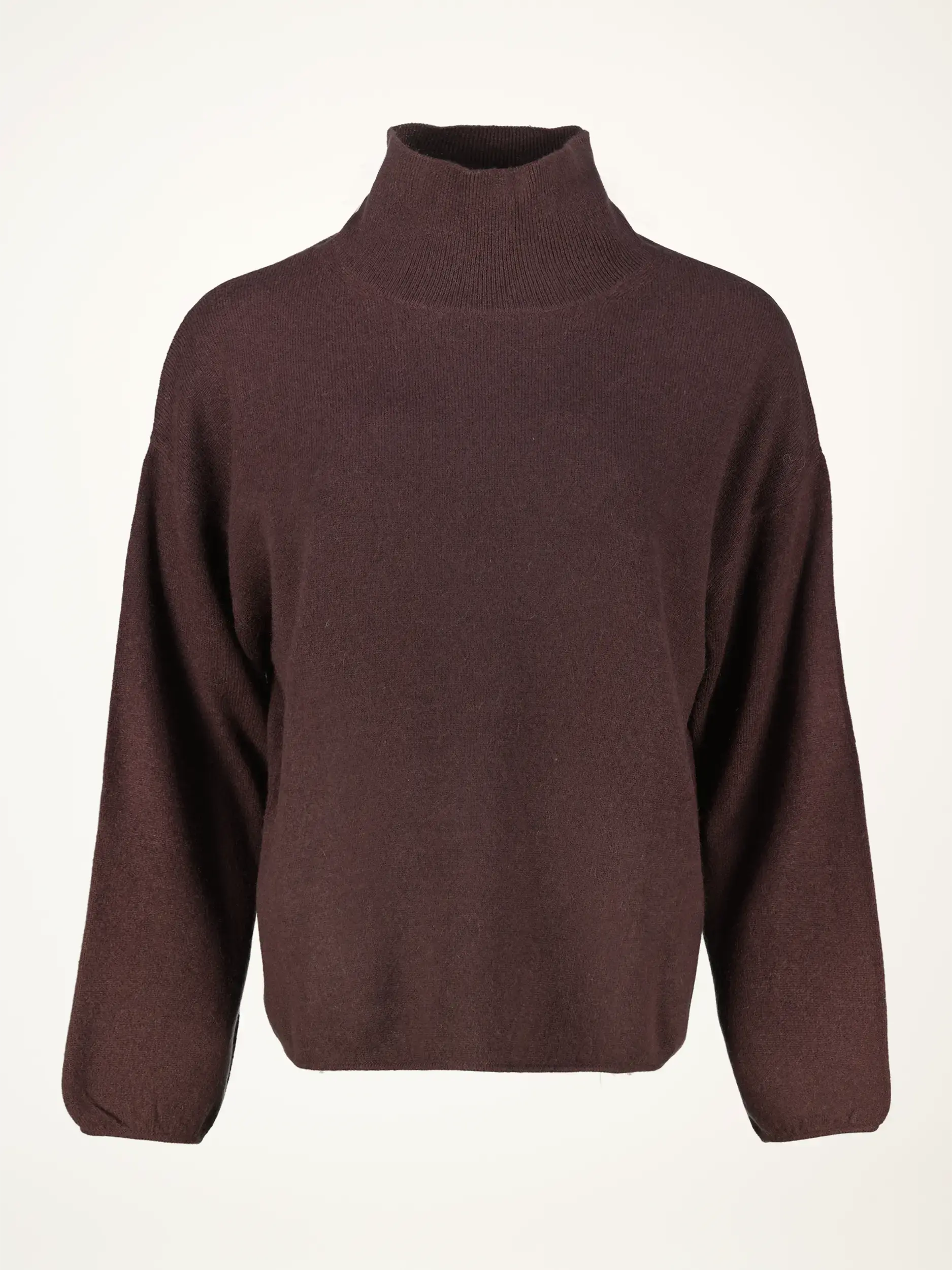 Pullover aus Kaschmir langarm - Artikelansicht - Farbe: Braun