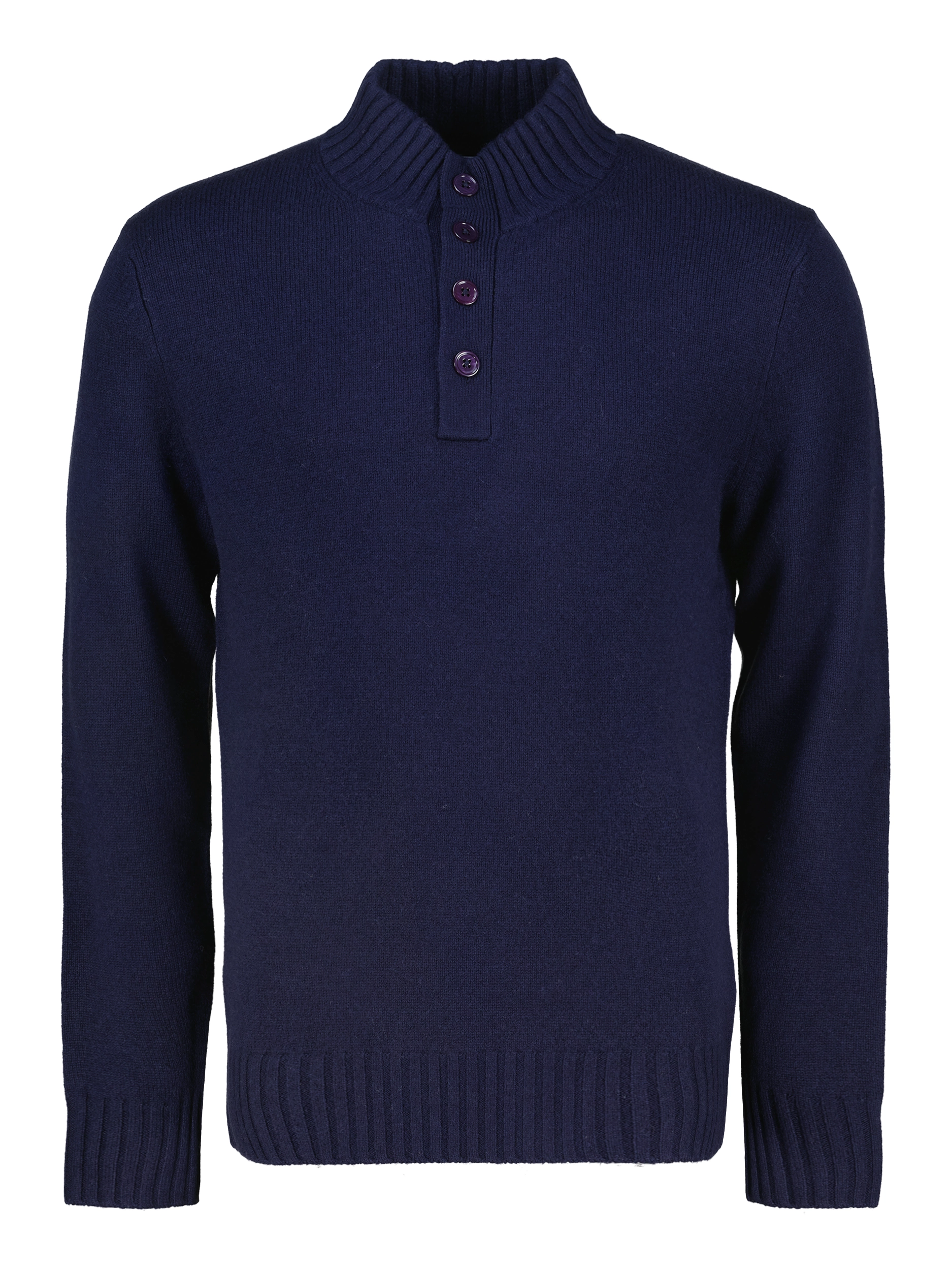 Pullover 'Capua' aus Merinowoll-Mix - Artikel Vorderseite - Farbe: Blau
