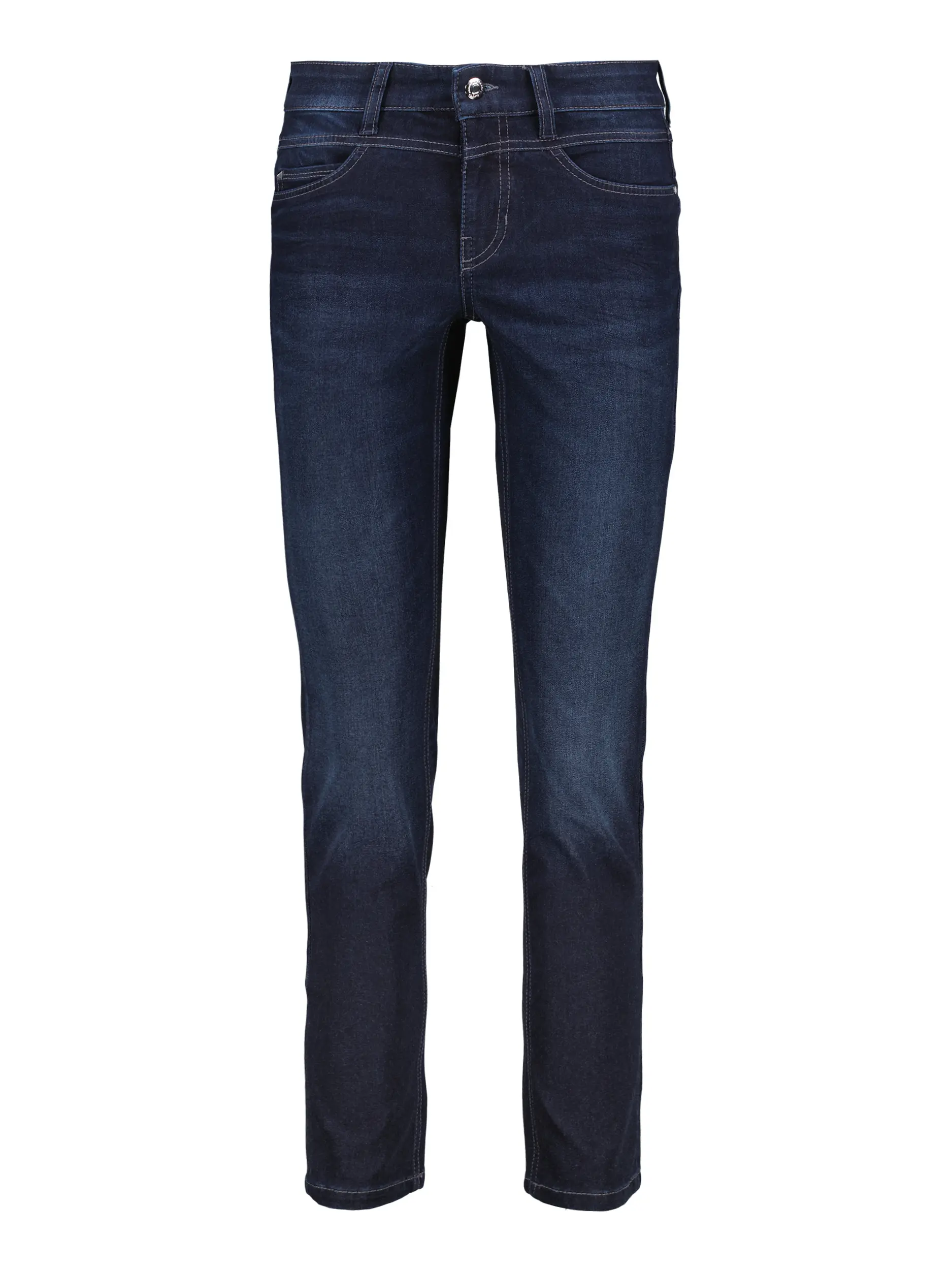 Mid Rise Slim Fit Jeans 'Posh' - Artikel Vorderseite - Farbe: Blau