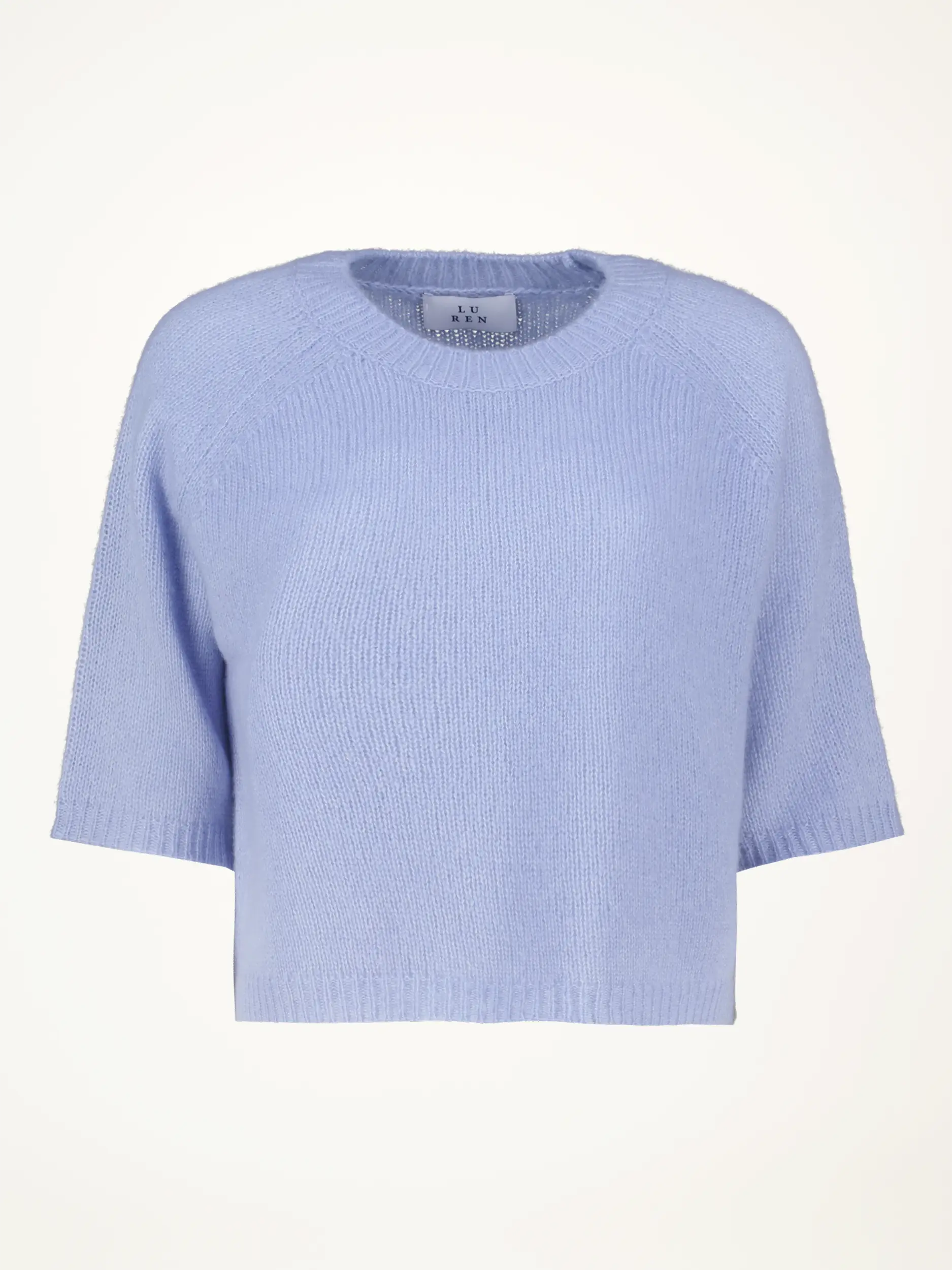 Pullover 'Shii' aus Kaschmir Seide Mix - Artikelansicht - Farbe: Blau