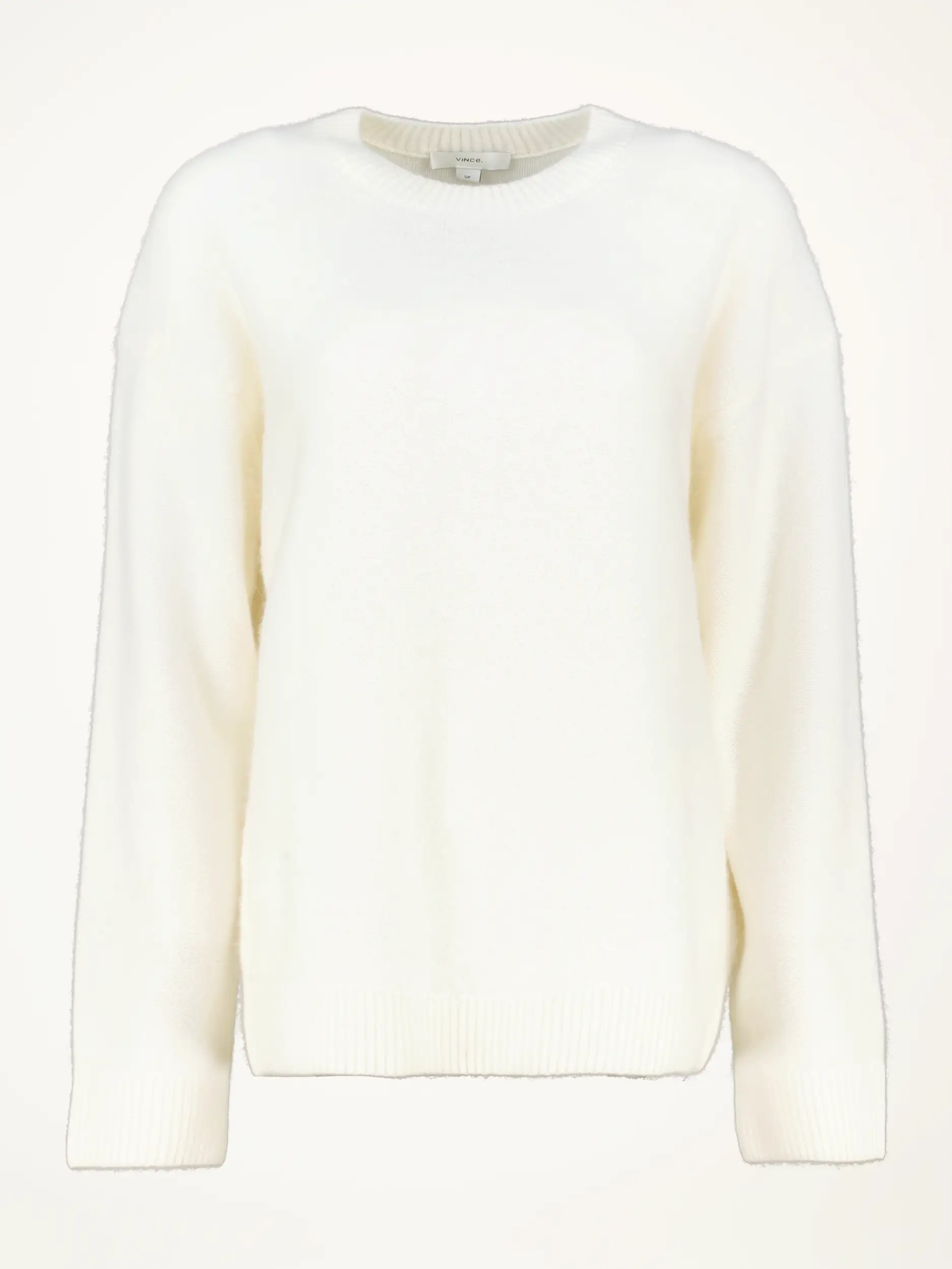 Pullover aus Kaschmir langarm - Artikelansicht - Farbe: Creme