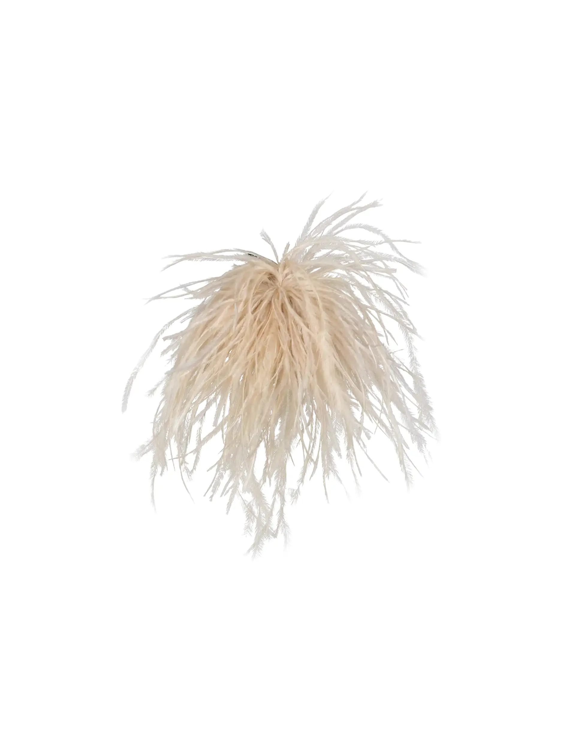 Federbrosche - Artikel Vorderseite - Farbe: Braun