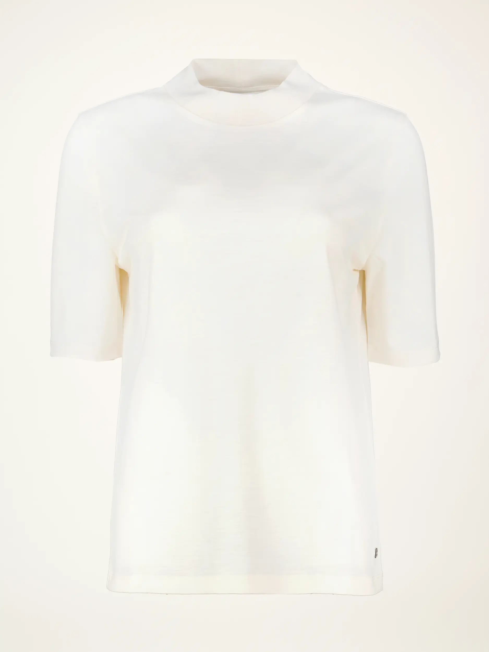 T-Shirt 'Willow' aus Wolle 3/4-Arm - Artikelansicht - Farbe: Creme