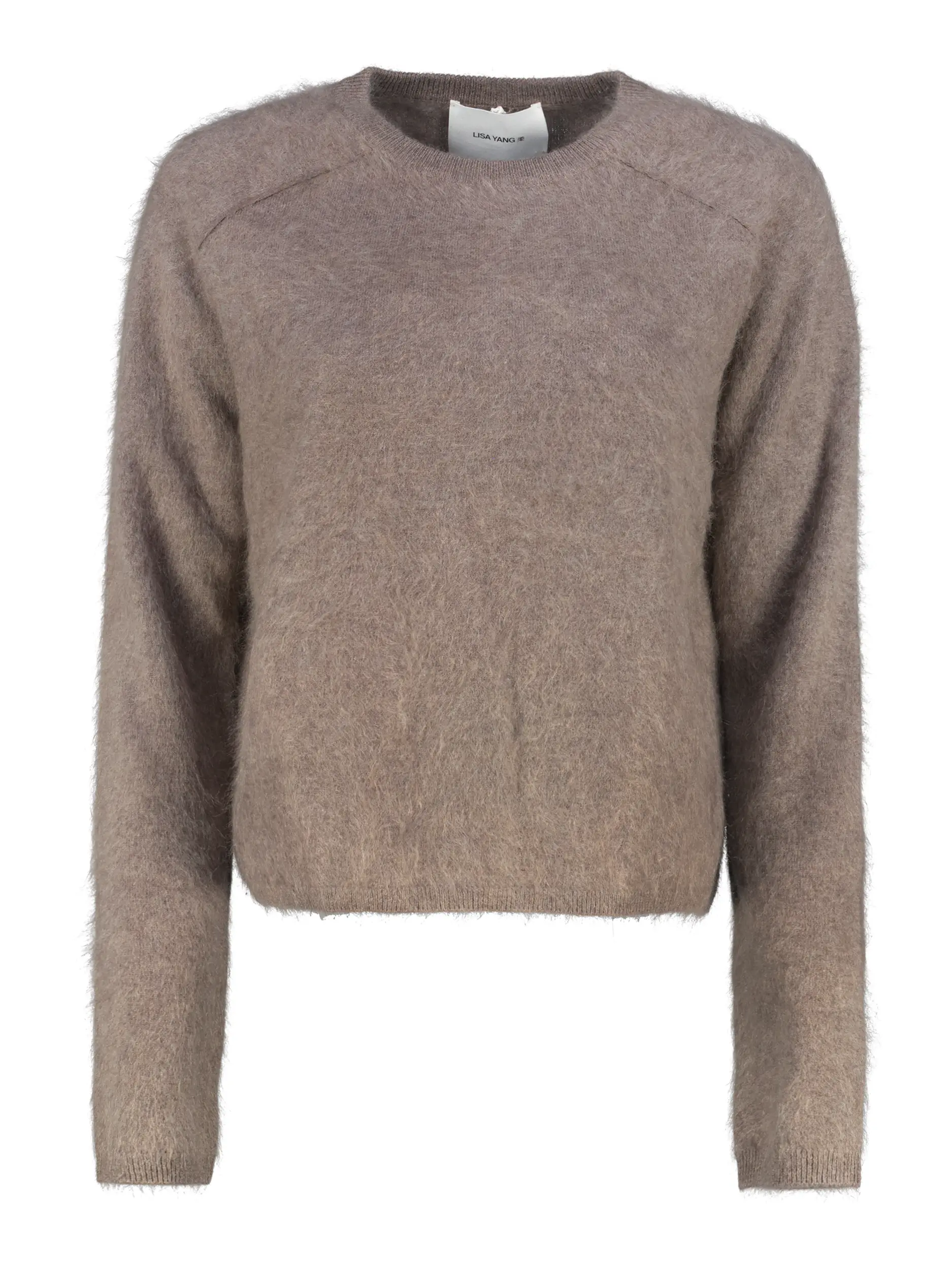 Pullover 'Lexia' aus Kaschmir langarm - Artikel Vorderseite - Farbe: Braun