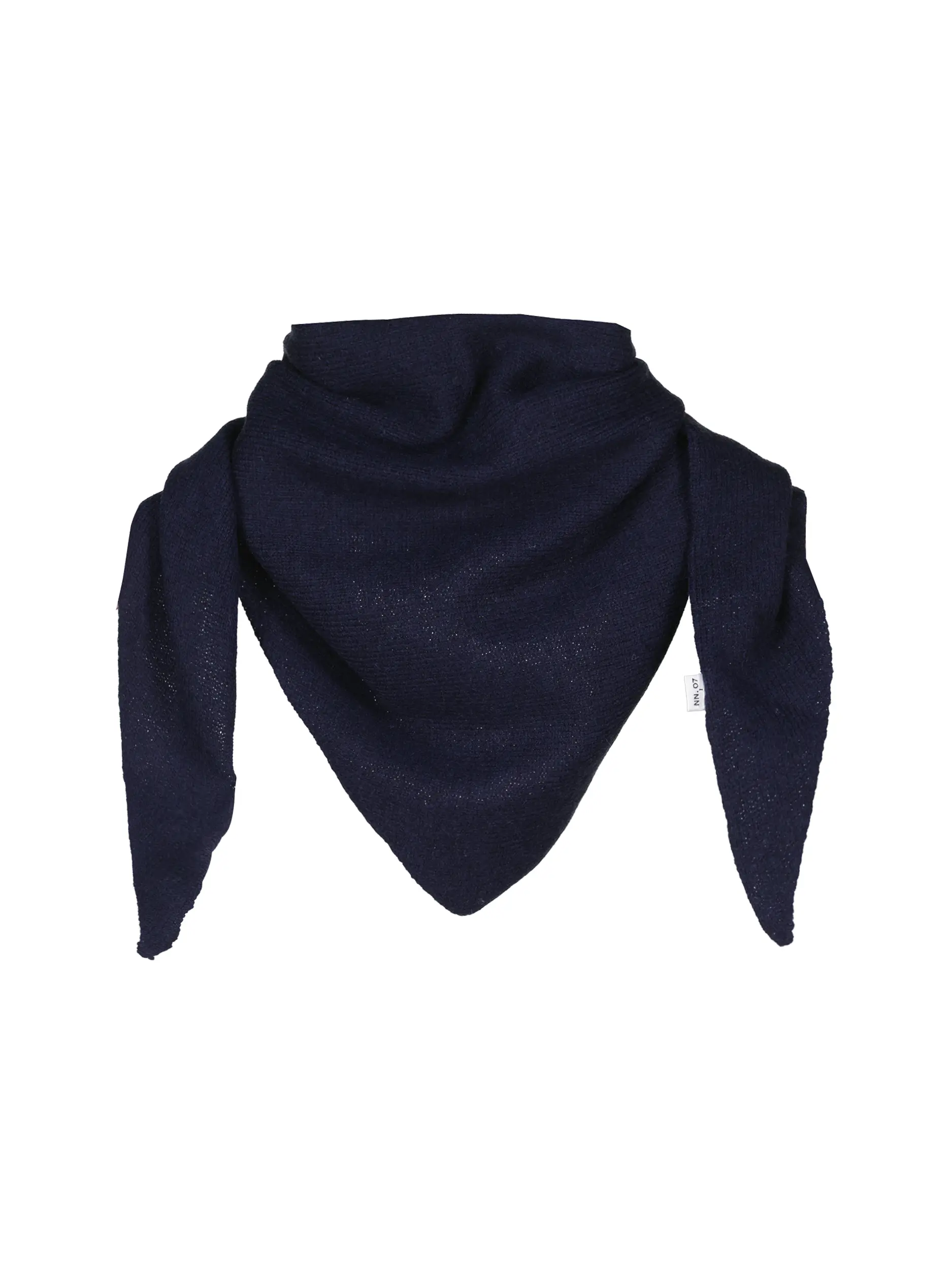 Schal 'Triangle' aus Wolle - Artikel Vorderseite - Farbe: Blau