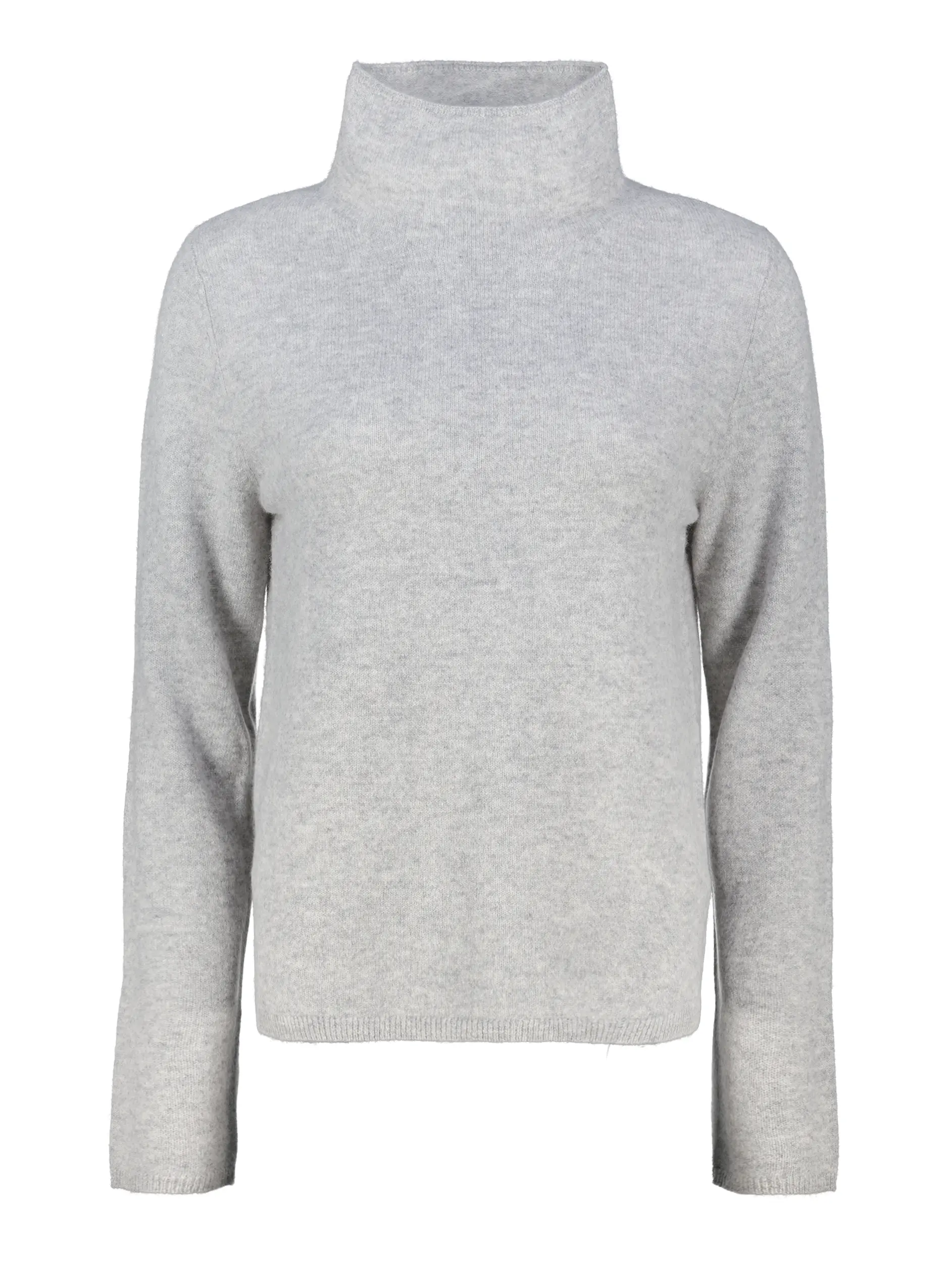 Pullover aus Kaschmir langarm - Artikel Vorderseite - Farbe: Grau