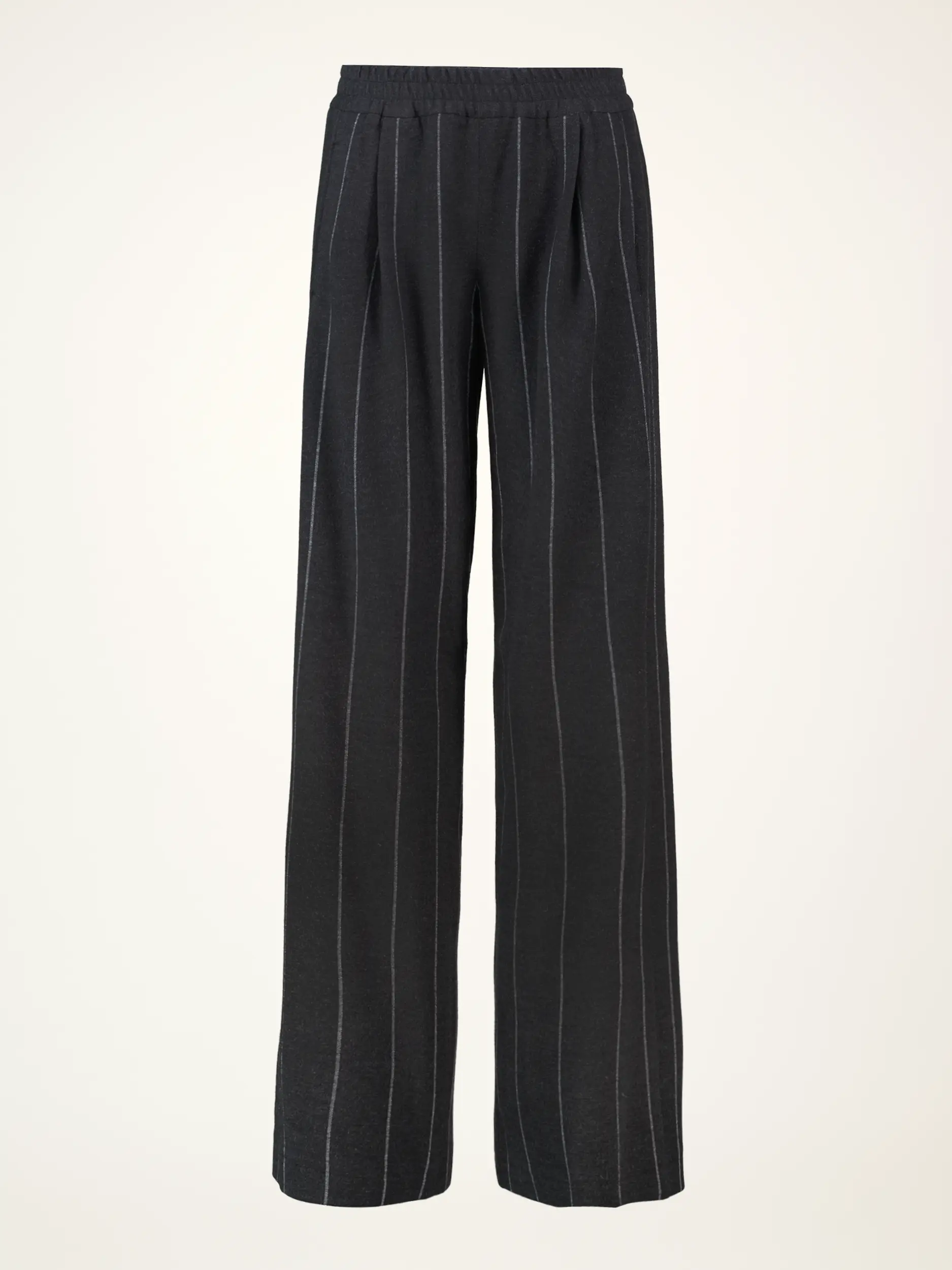 Gestreifte Wollhose - Artikelansicht - Farbe: Grau Gestreifte Wollhose - Artikelansicht - Farbe: Grau