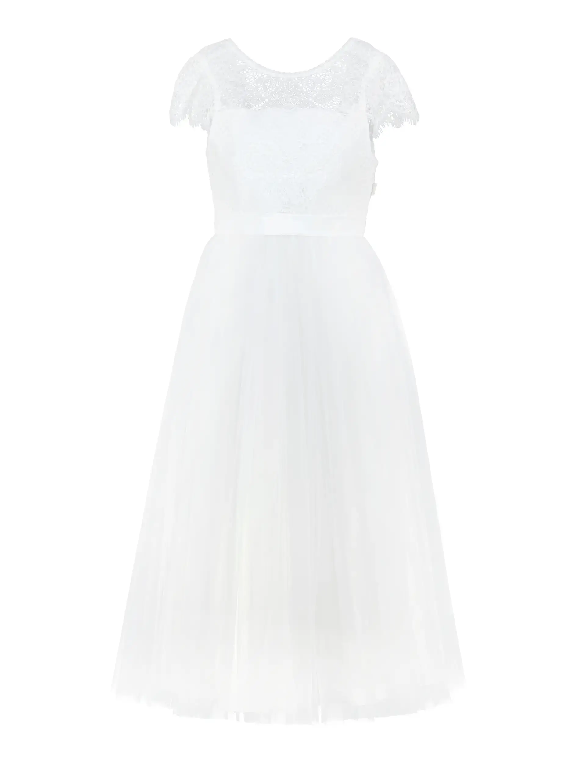 Mädchen Kommunionkleid  - Artikelansicht - Farbe: Creme