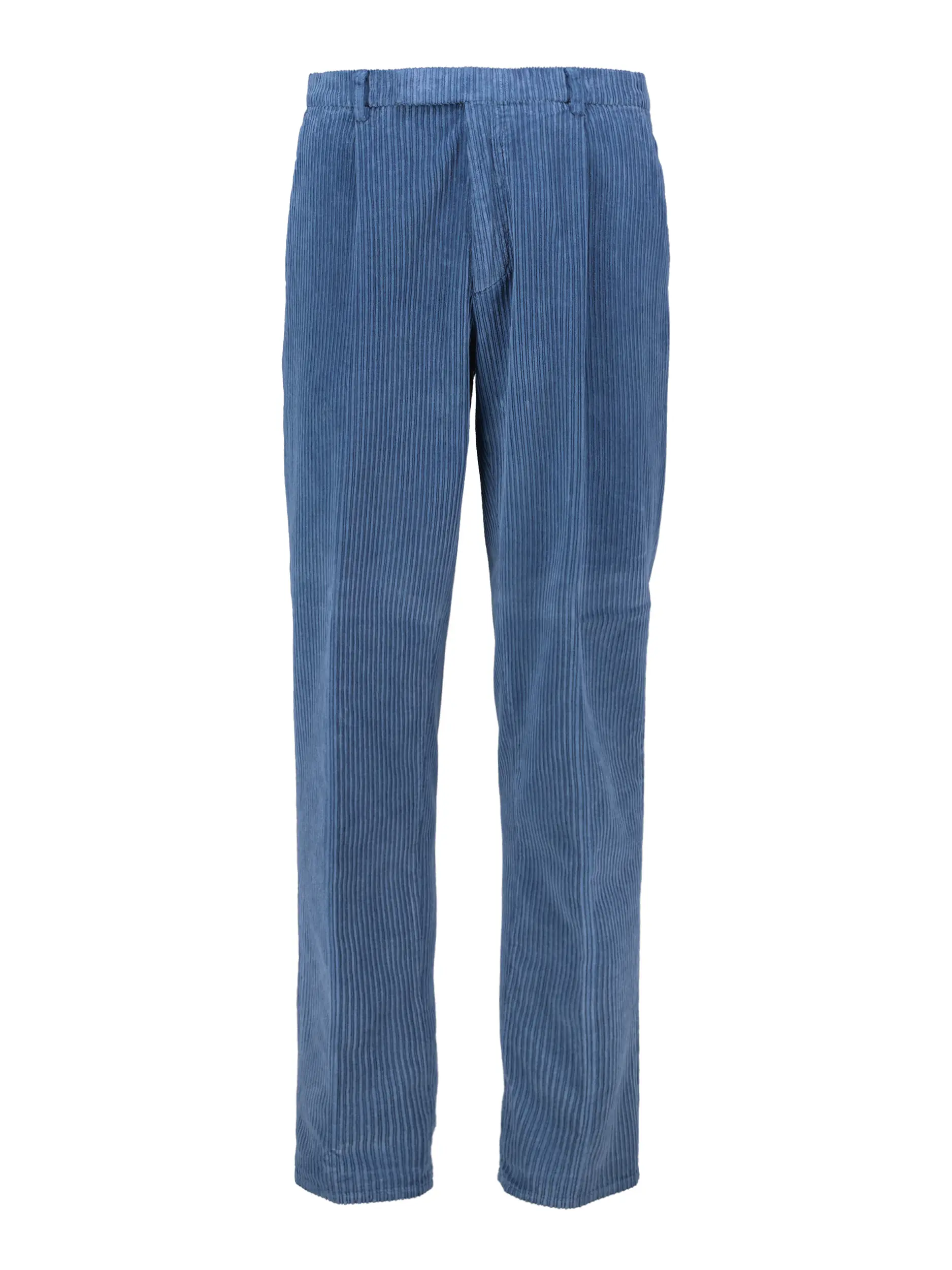 Cordhose 'Silvio' - Artikel Vorderseite - Farbe: Blau