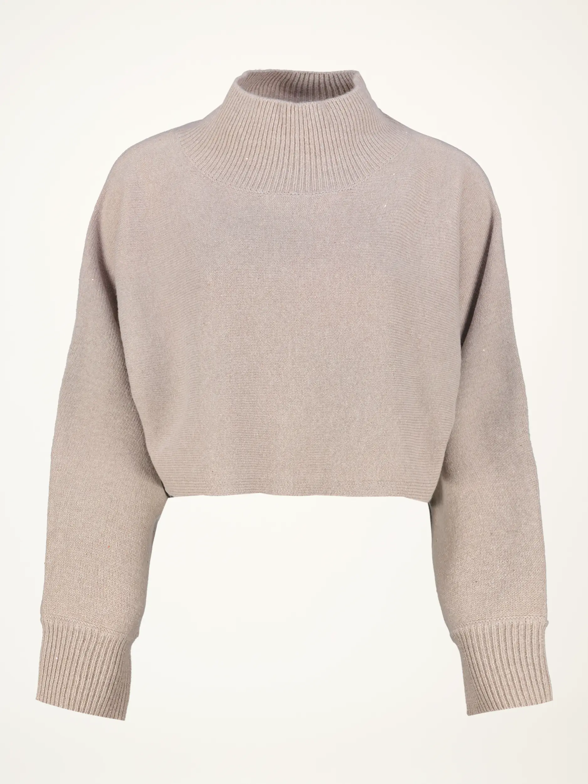 Wollpullover mit Pailletten  - Artikelansicht - Farbe: Beige