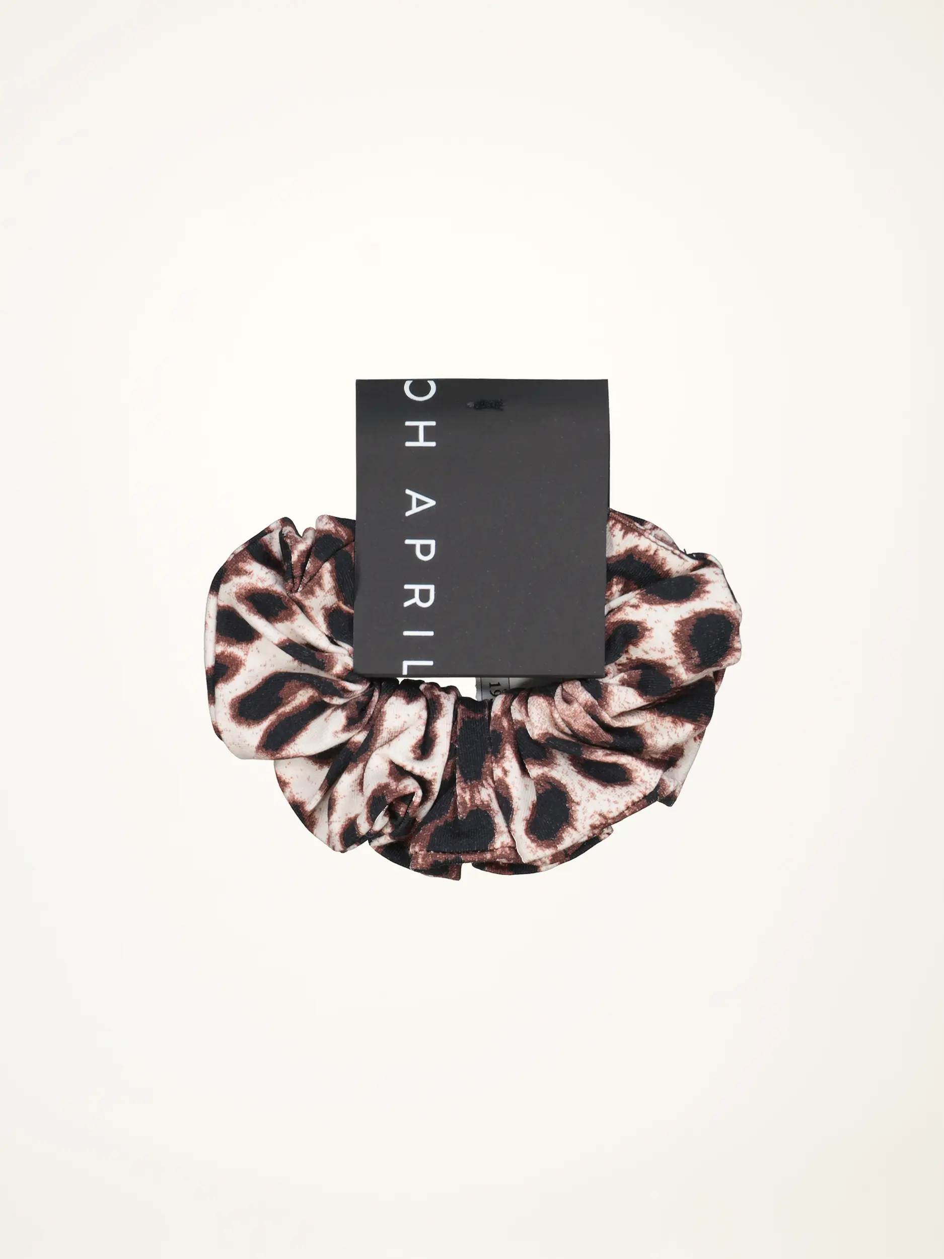 Scrunchie mit Leo-Print - Artikelansicht - Farbe: Rot