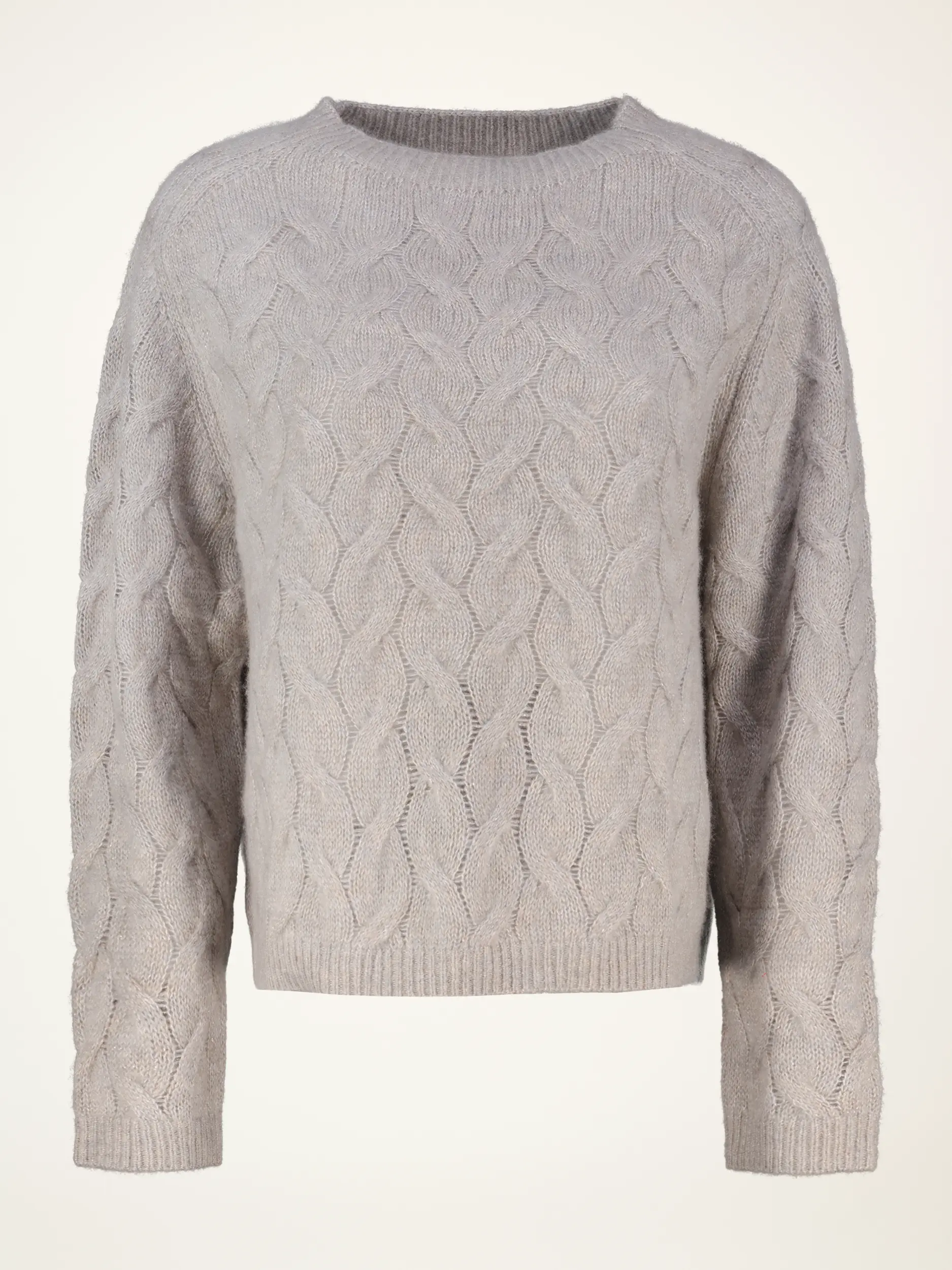Pullover aus Kaschmir langarm - Artikelansicht - Farbe: Grün