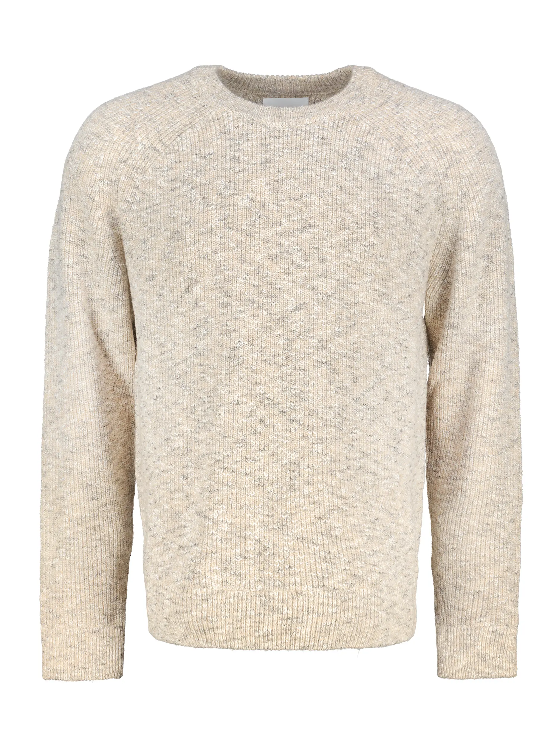 Pullover 'Jacobo' langarm - Artikel Vorderseite - Farbe: Beige