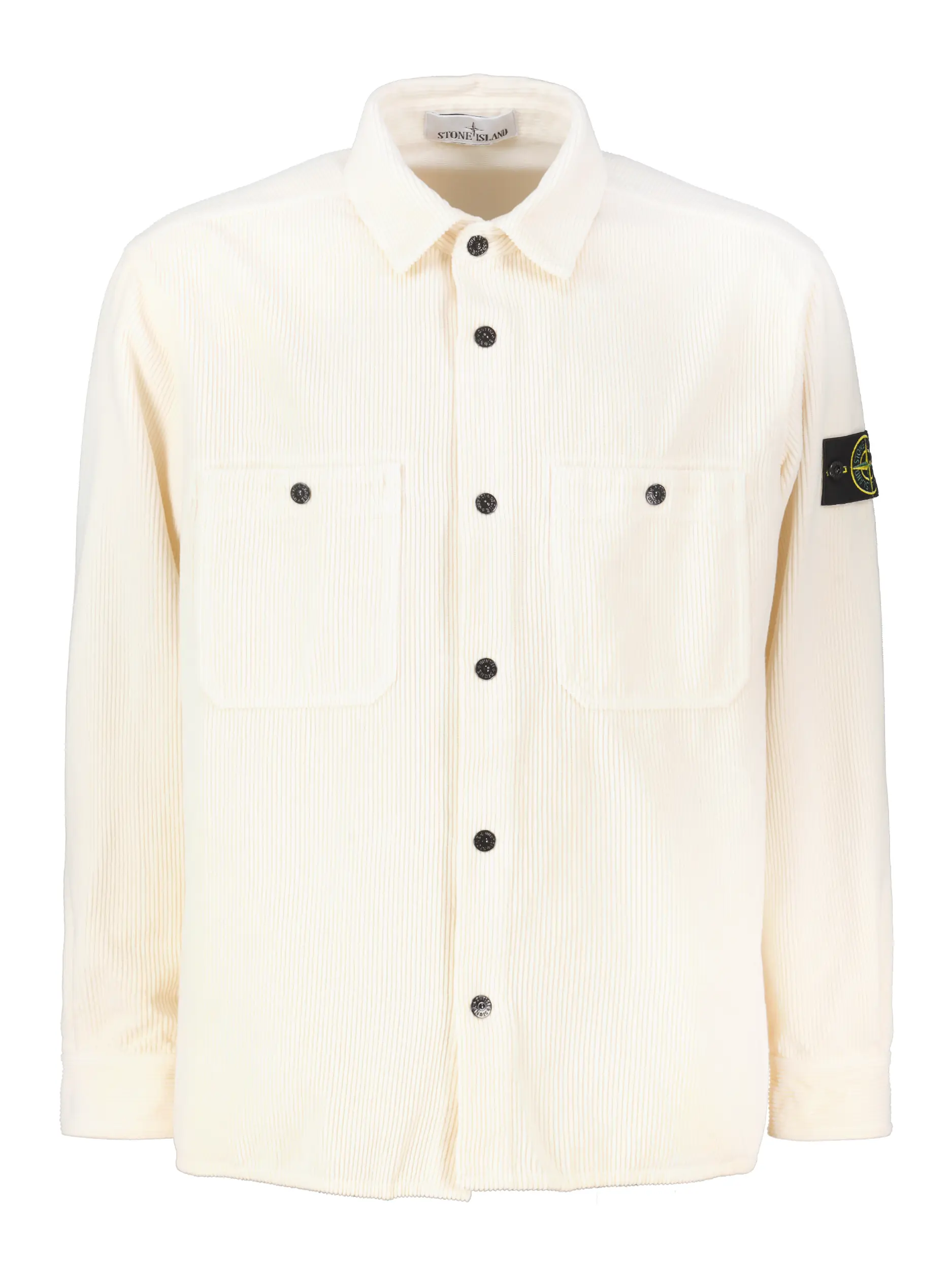 Cord Overshirt - Artikel Vorderseite - Farbe: Creme