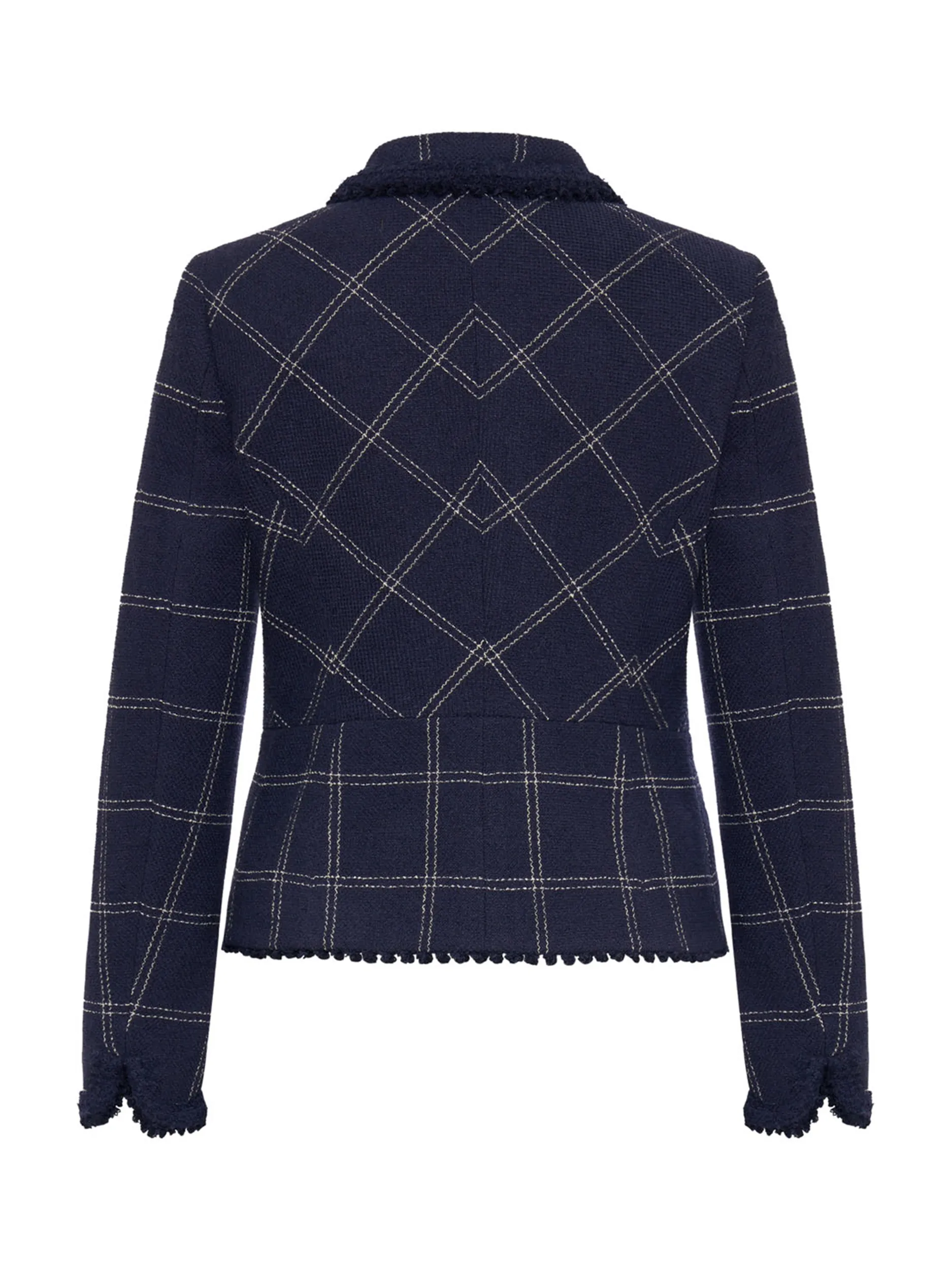 Blazer  - Artikel Rückseite - Farbe: Blau