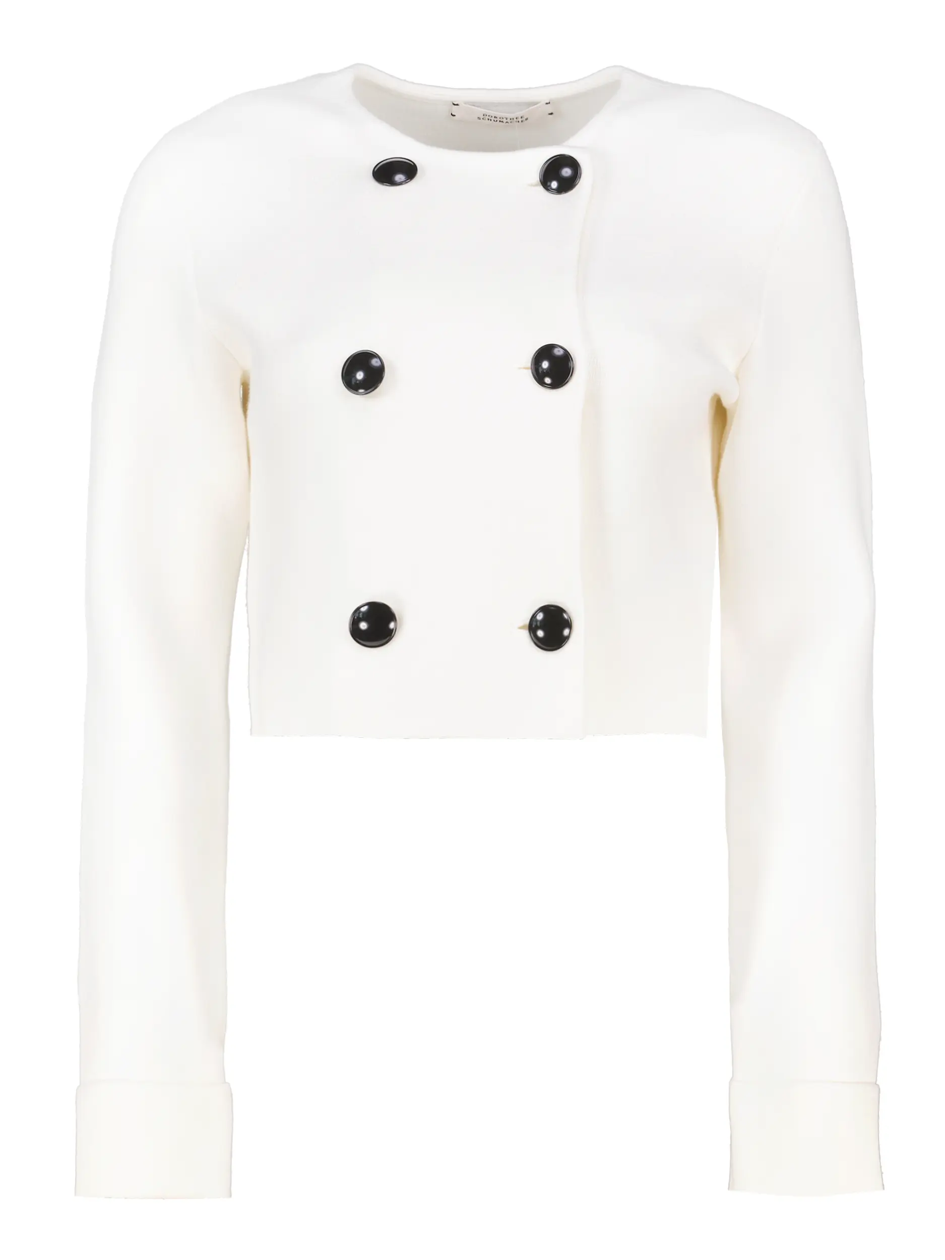 Wolljacke 'Sharp ambition' - Artikel Vorderseite - Farbe: Creme