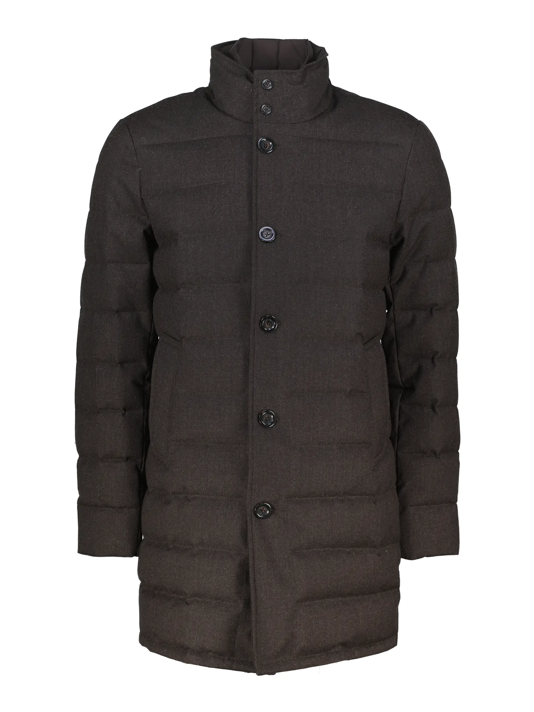 Kurzmantel 'Russel' mit Daunen - Artikel Vorderseite - Farbe: Braun