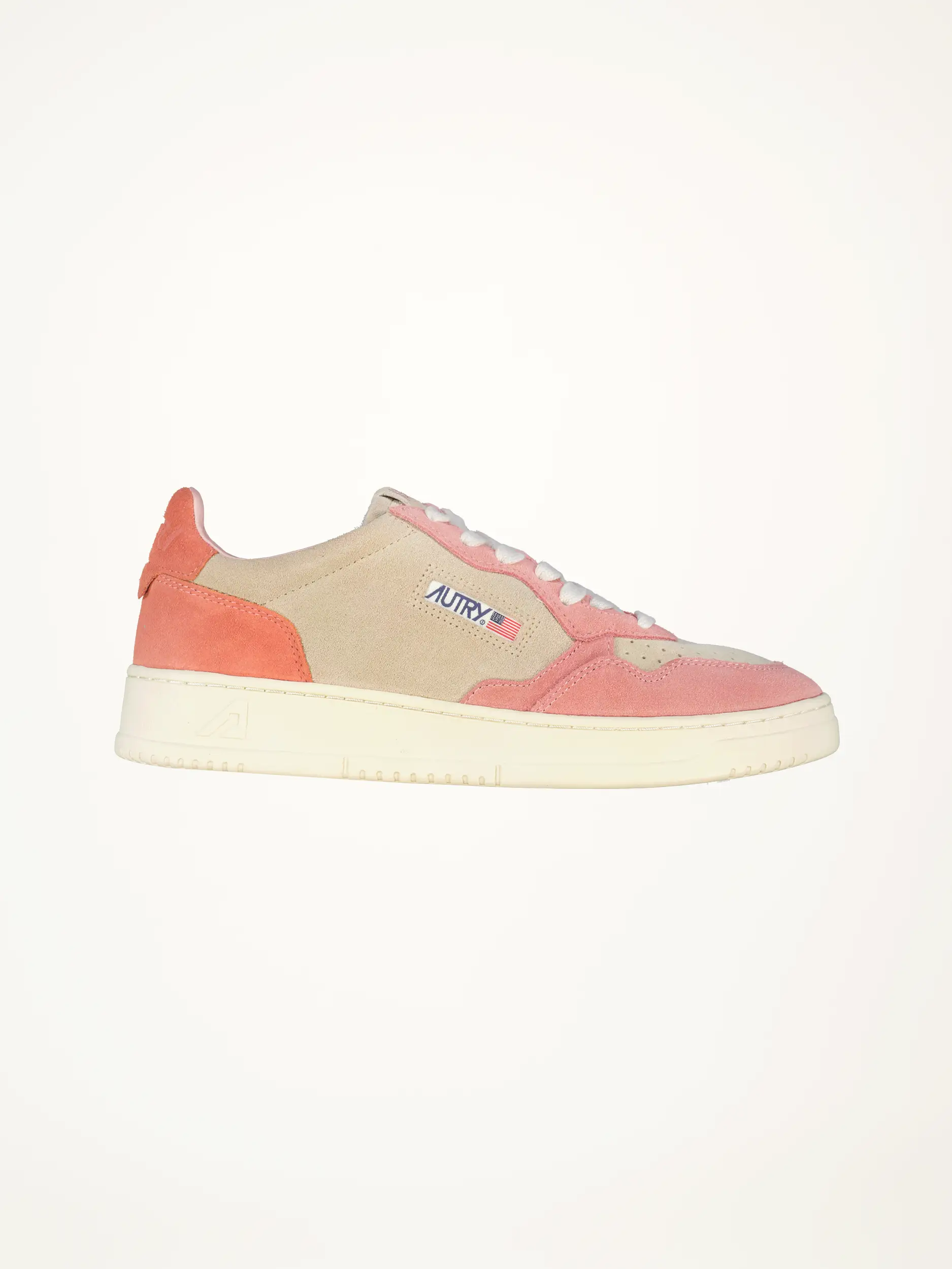 Sneaker 'Medalist' aus Veloursleder - Artikelansicht - Farbe: Rosa&Pink