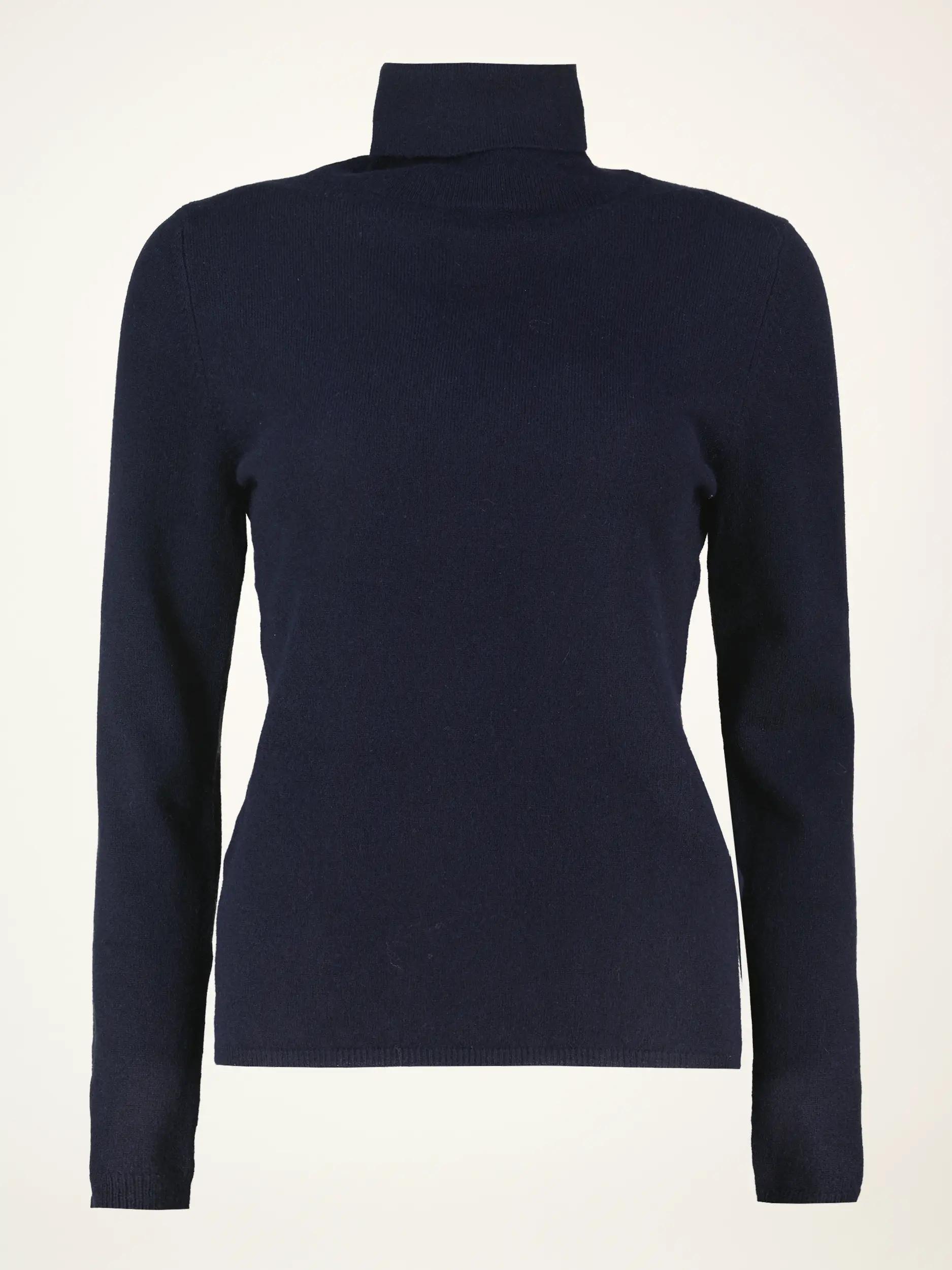 Rollkragenpullover aus Kaschmir langarm - Artikelansicht - Farbe: Blau