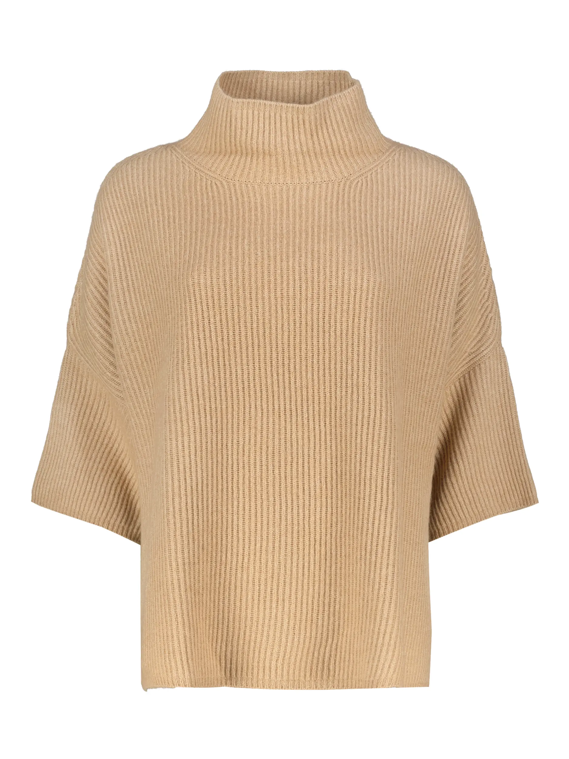Pullover aus Wolle 3/4-Arm - Artikel Vorderseite - Farbe: Braun