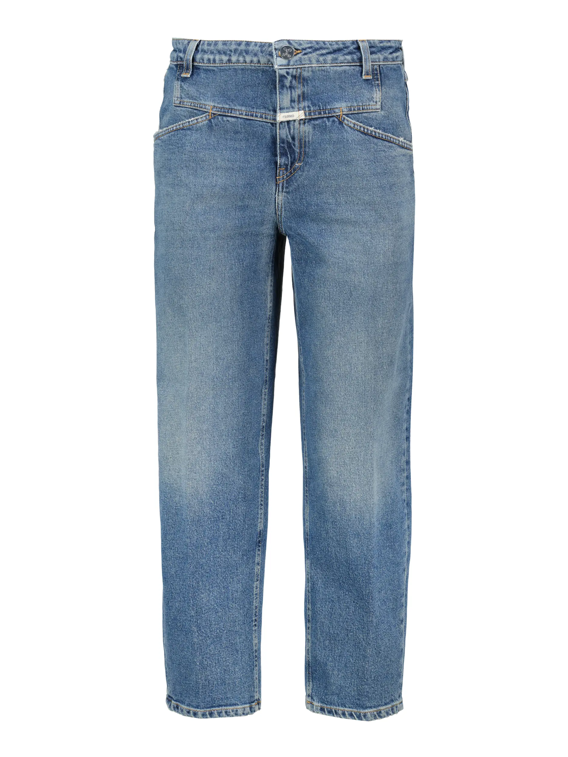 Mid Rise Barrel Jeans - Artikel Vorderseite