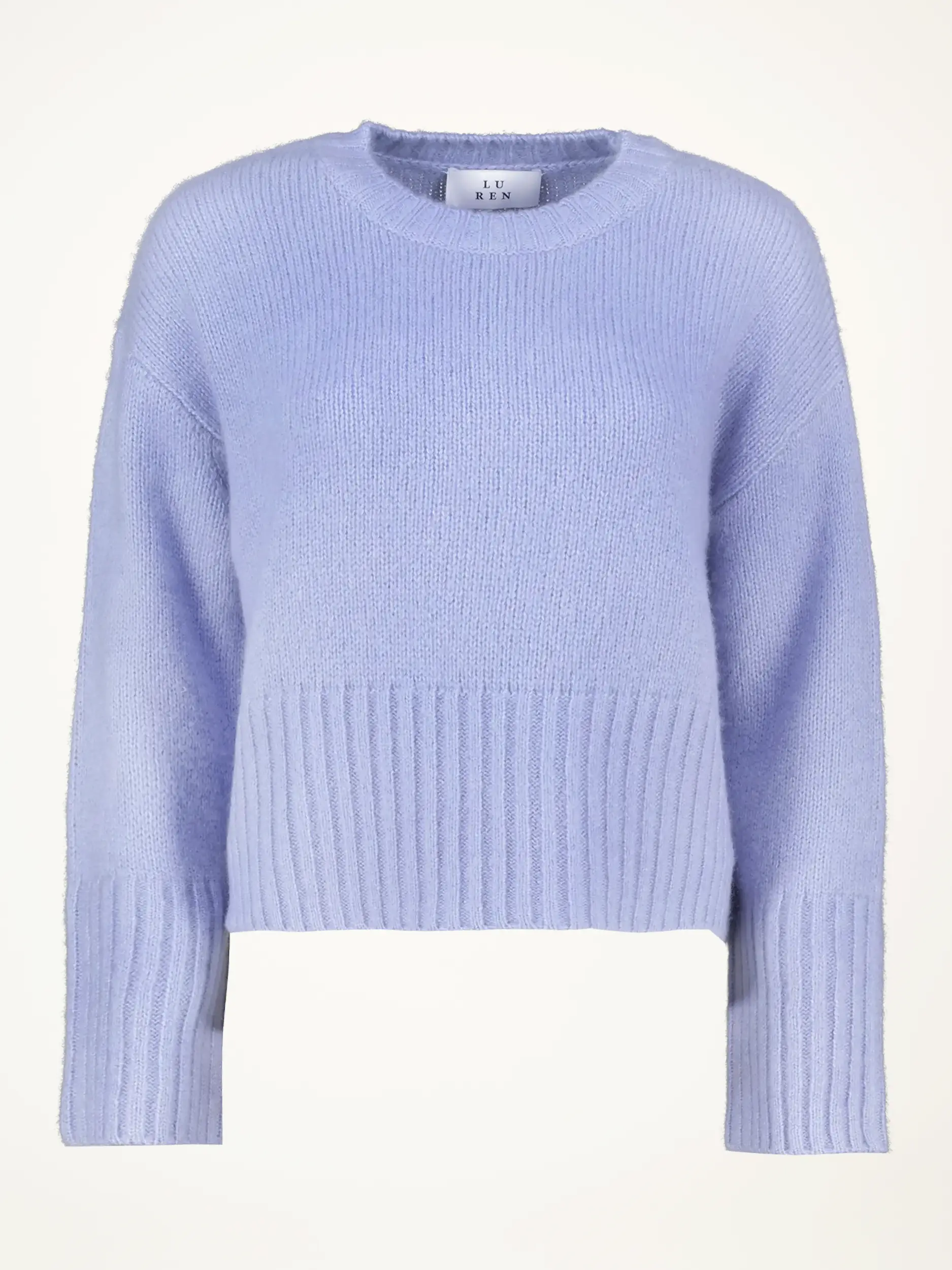 Pullover 'Hagi' aus Kaschmir Seide Mix - Artikelansicht - Farbe: Blau
