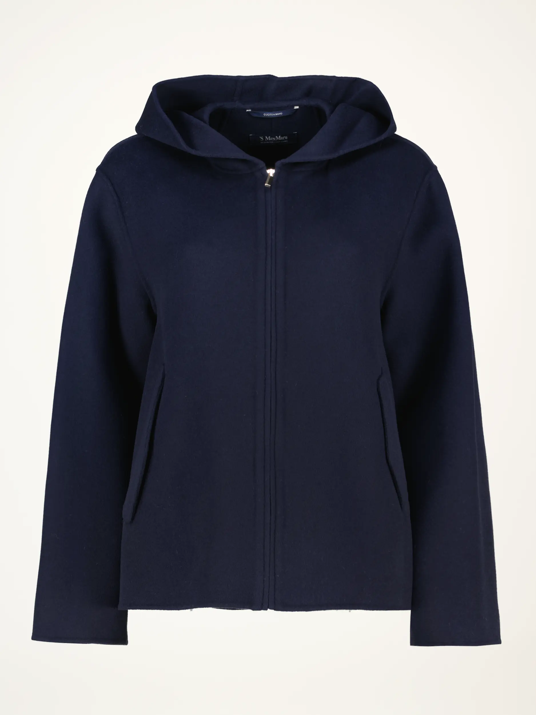 Wolljacke 'Roland' - Artikelansicht - Farbe: Blau Wolljacke 'Roland' - Artikelansicht - Farbe: Blau